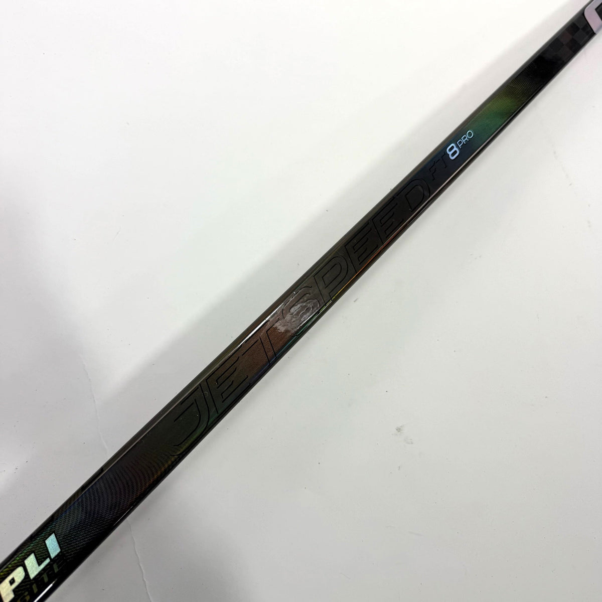 Used Left Black CCM Jetspeed FT8 Pro | 90 Flex P92 Curve Grip | Jason Dickinson | BH124 - Top Flight Hockey
