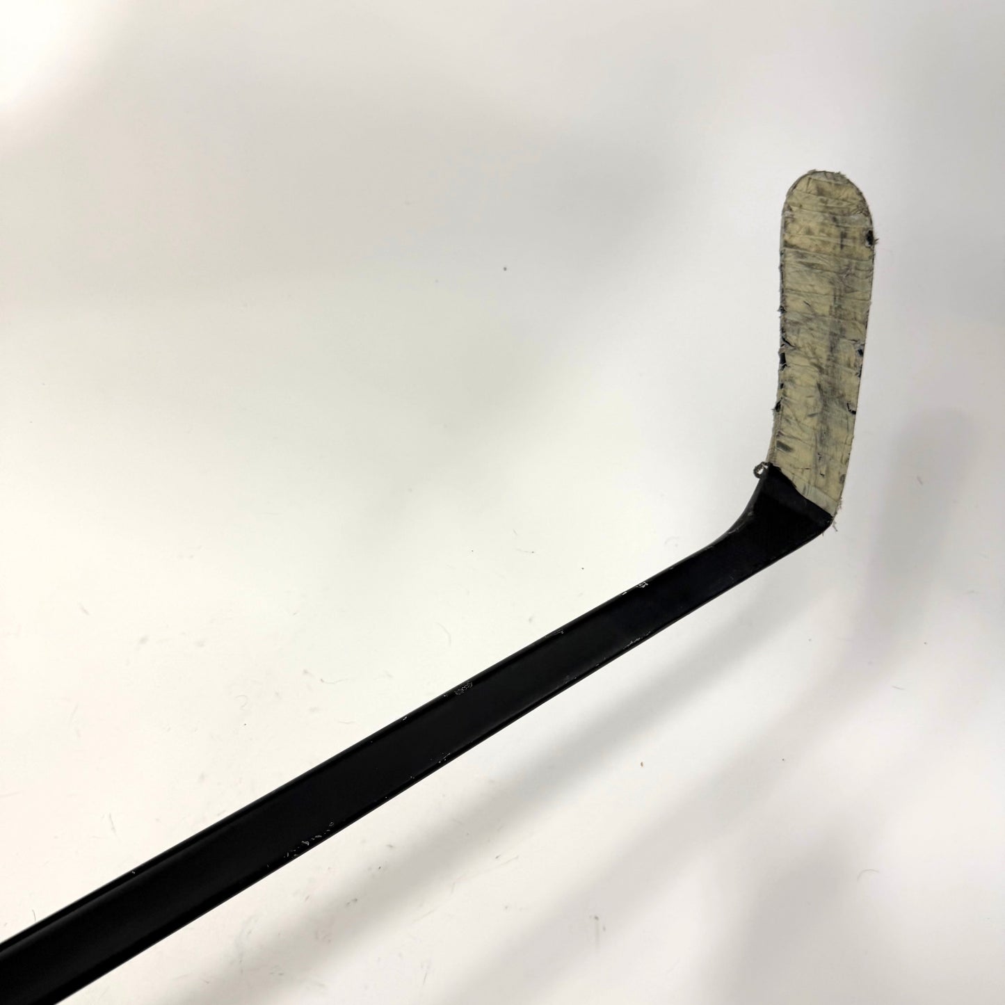 Used Left All Black Hockey Stick | Unknown Flex Custom Curve Non Grip Matte Finish | J573