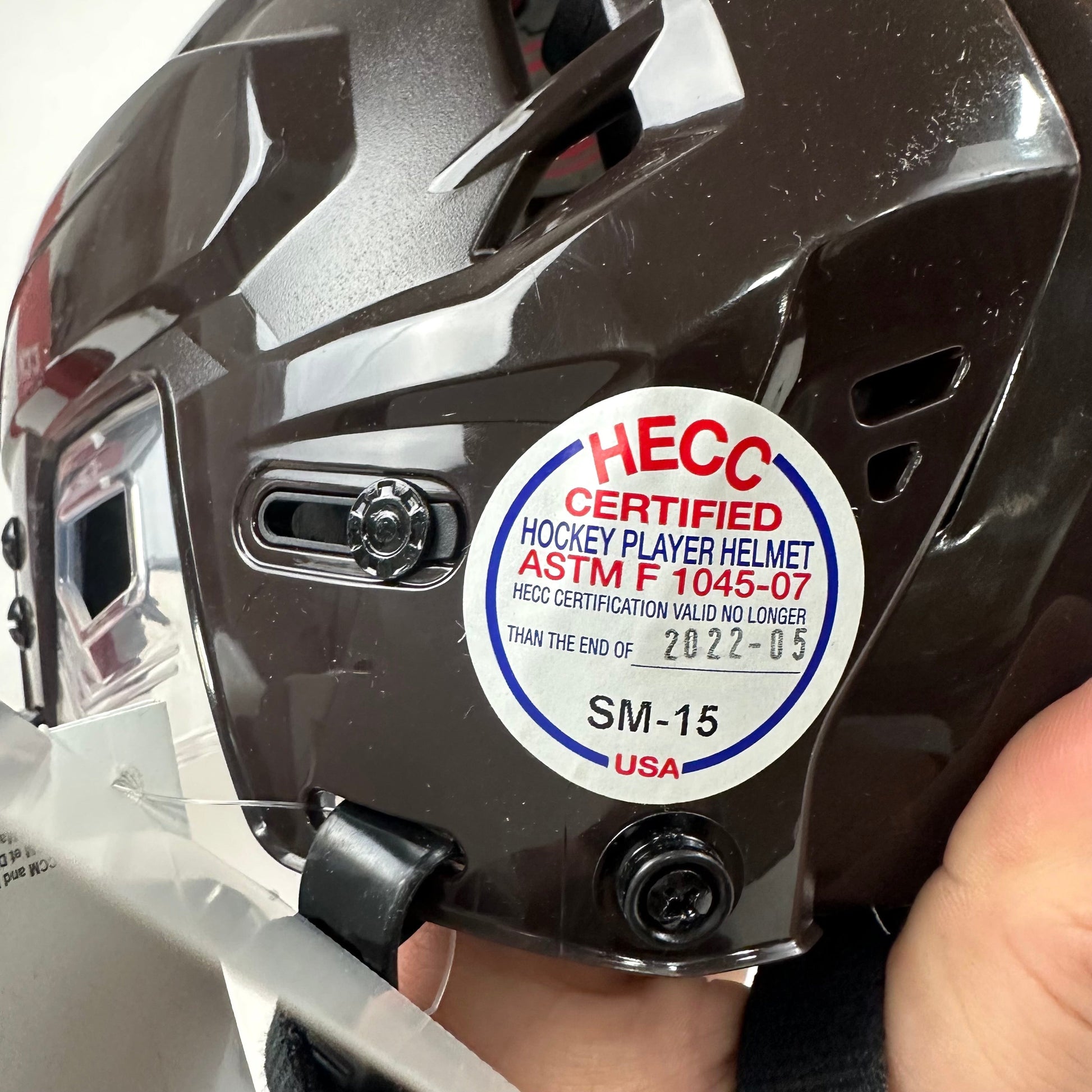 Brand New CCM Resistance Helmet in Box - Brown - Medium #CCM397 - Top Flight Hockey