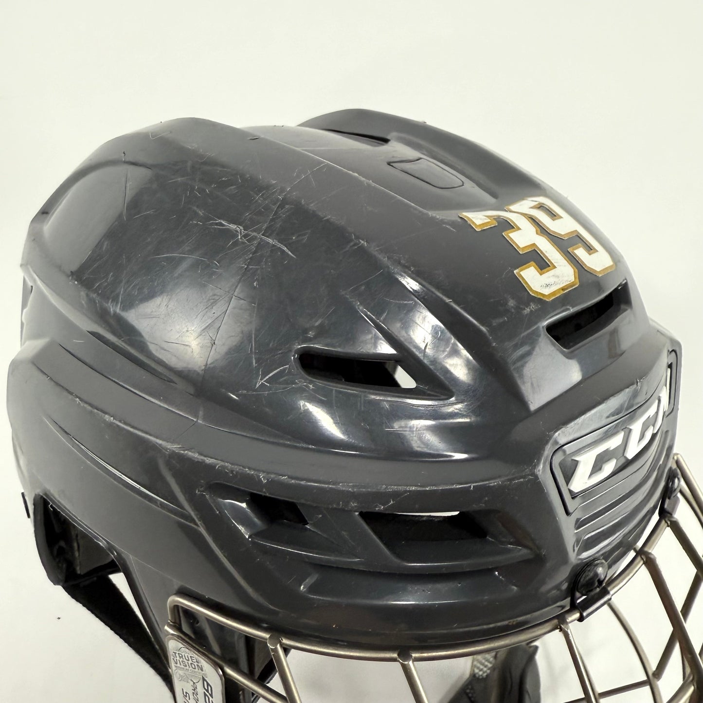 Used Vegas Grey CCM Resistance Helmet | Medium | U269 - Top Flight Hockey