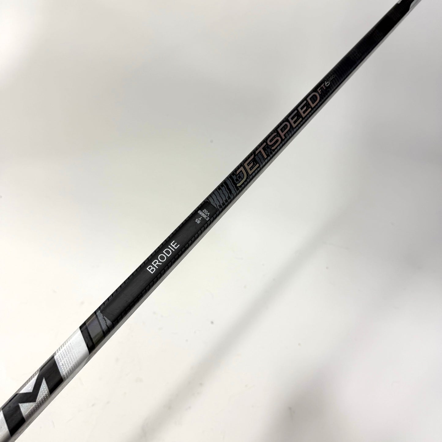 Used Left Chrome CCM Jetspeed FT6 Pro | 85 Flex Custom Square Toe Curve Grip | BH209