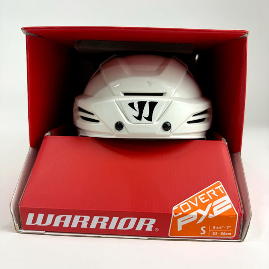 New White Warrior Covert PX2 Helmet | Senior Small - Top Flight Hockey