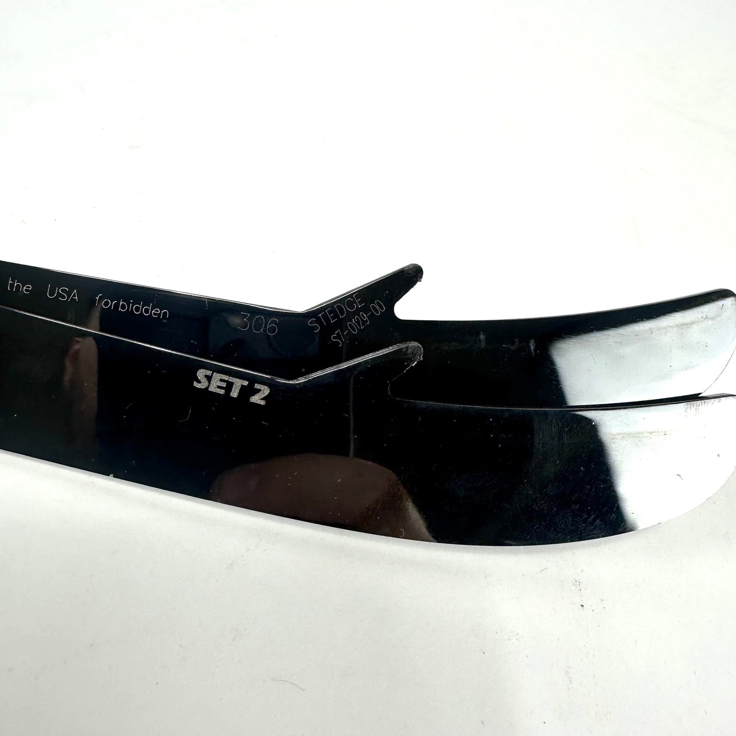 Used Black Tuuk Step Steel | Sergachev 98 | Set 2 | 306MM | T15 - Top Flight Hockey