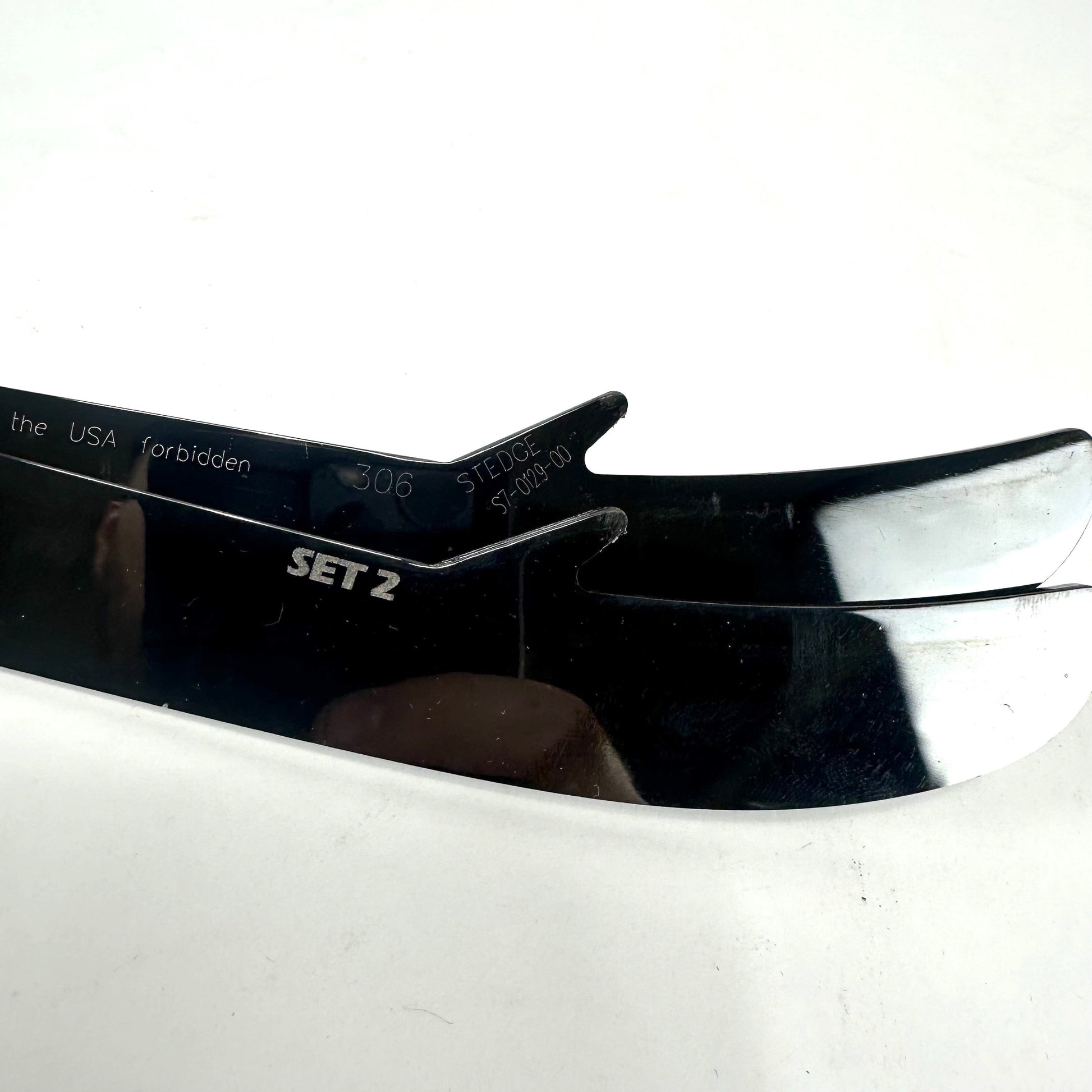 Used Black Tuuk Step Steel | Sergachev 98 | Set 2 | 306MM | T15 - Top Flight Hockey