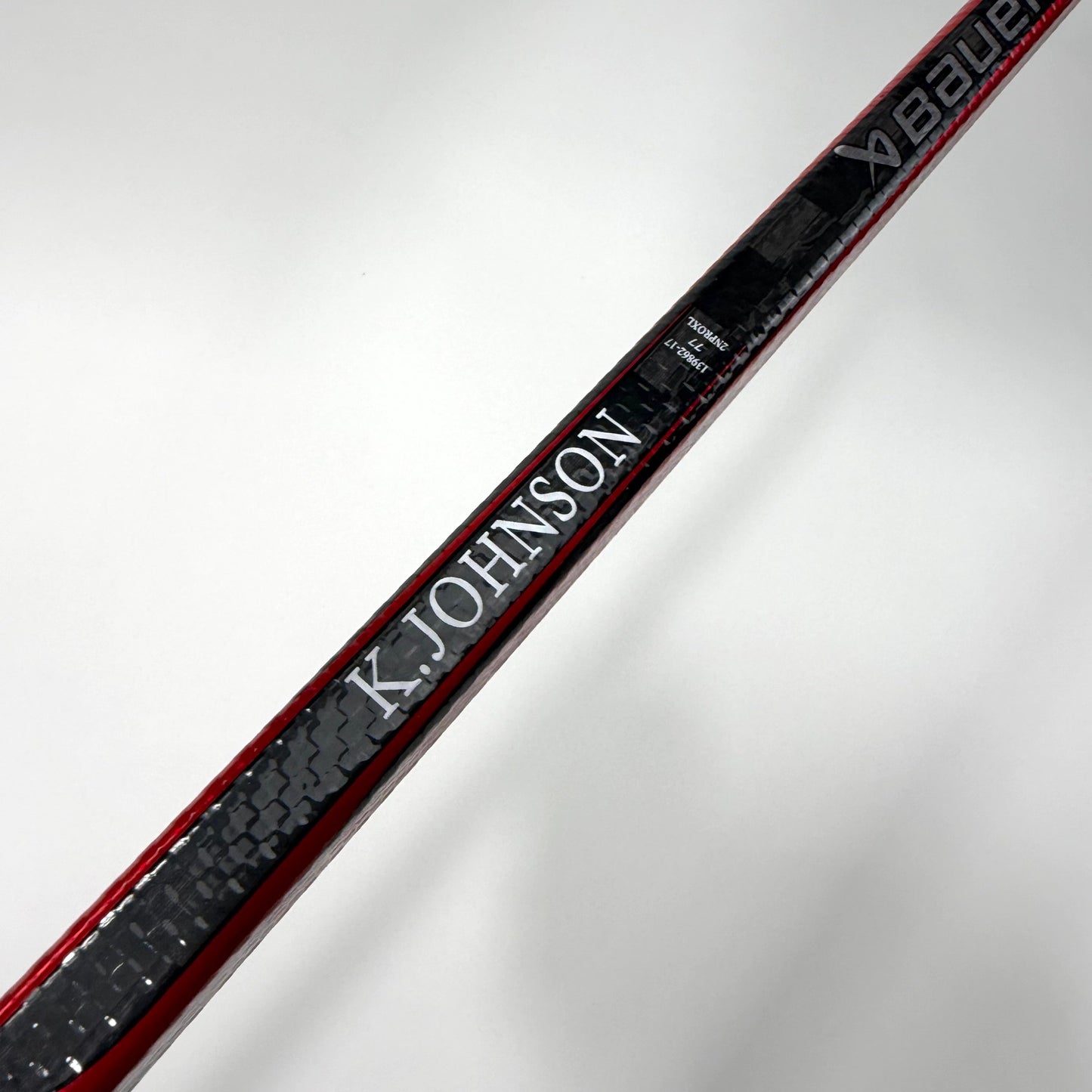 Used Left Red Bauer Vapor Hyperlite 2 | 77 Flex P92 Curve Grip | AB721
