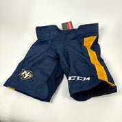 Brand New Navy and Yellow PP90cv Nashville Predators Shell - Large +1" - Top Flight Hockey