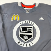 Used LA Kings GREY MIC Adidas Practice/Camp Jersey | Multiple Available