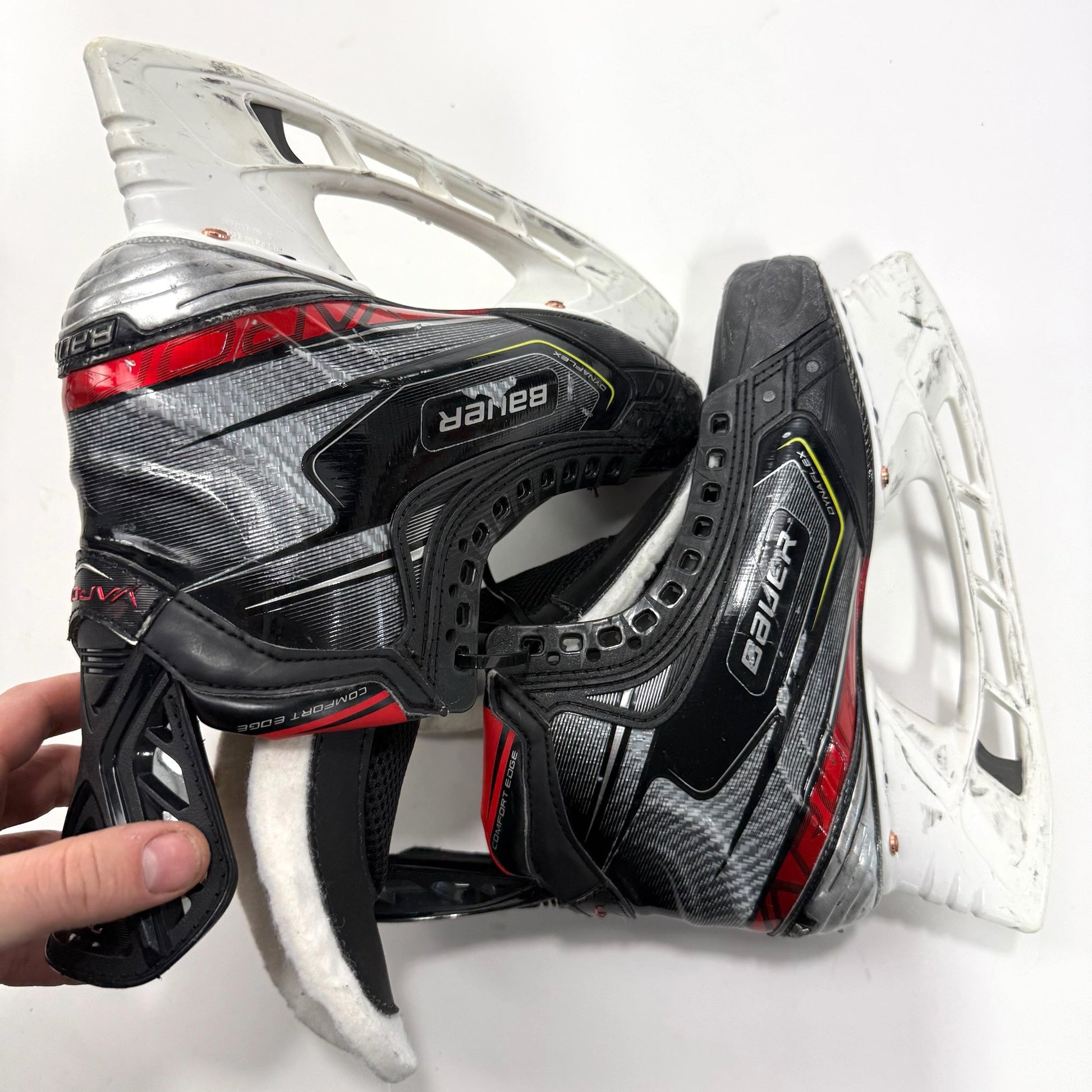 Used Bauer Vapor 2X Pro Skates | 6 D | Chicago Blackhawks Adam Boqvist | BH293 - Top Flight Hockey