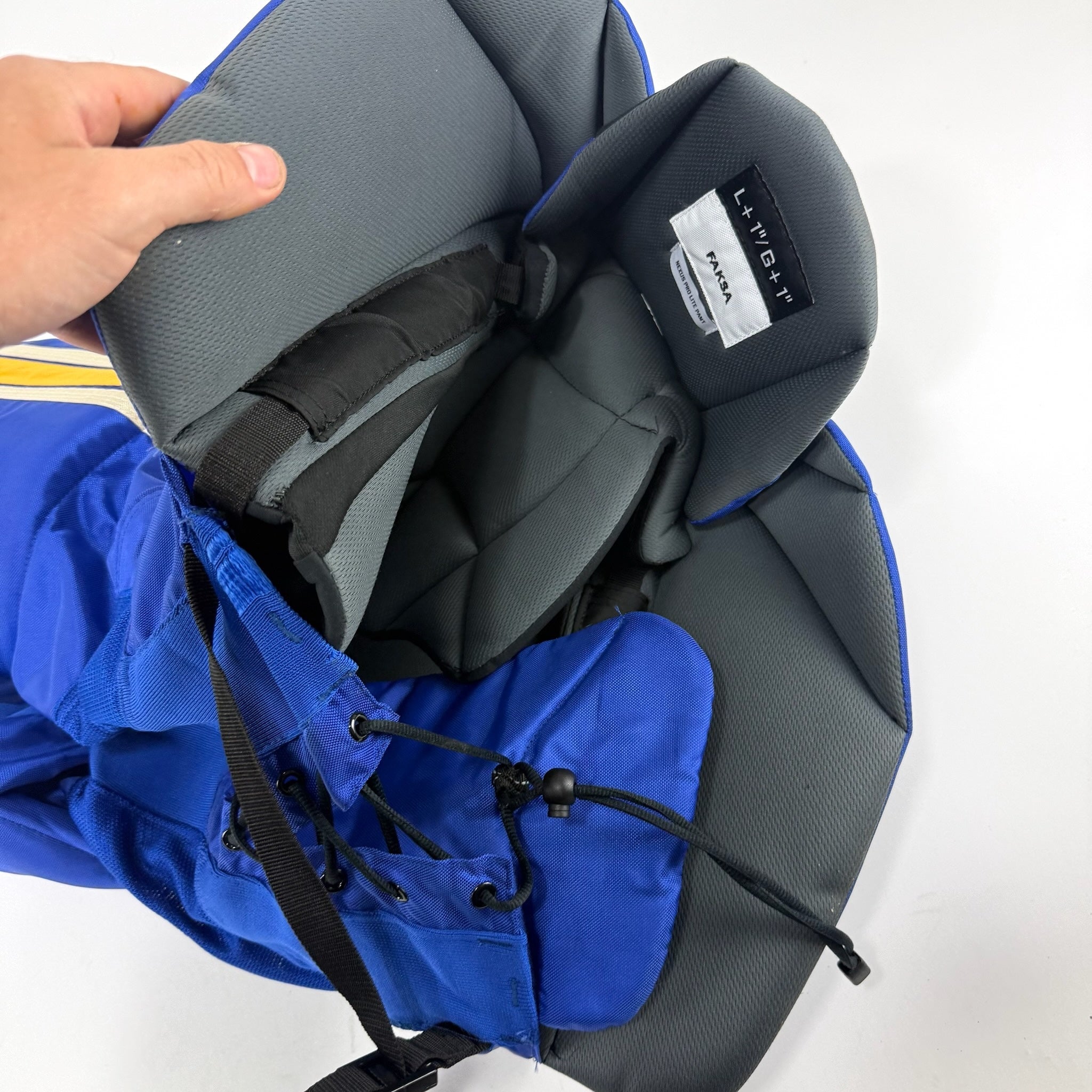 Used STL Blues Heritage Bauer Nexus Pro Lite Pants | L +1" | Faksa | D158 - Top Flight Hockey