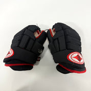 Used Chicago Blackhawks Easton Pro Gloves | 14" | L314 - Top Flight Hockey