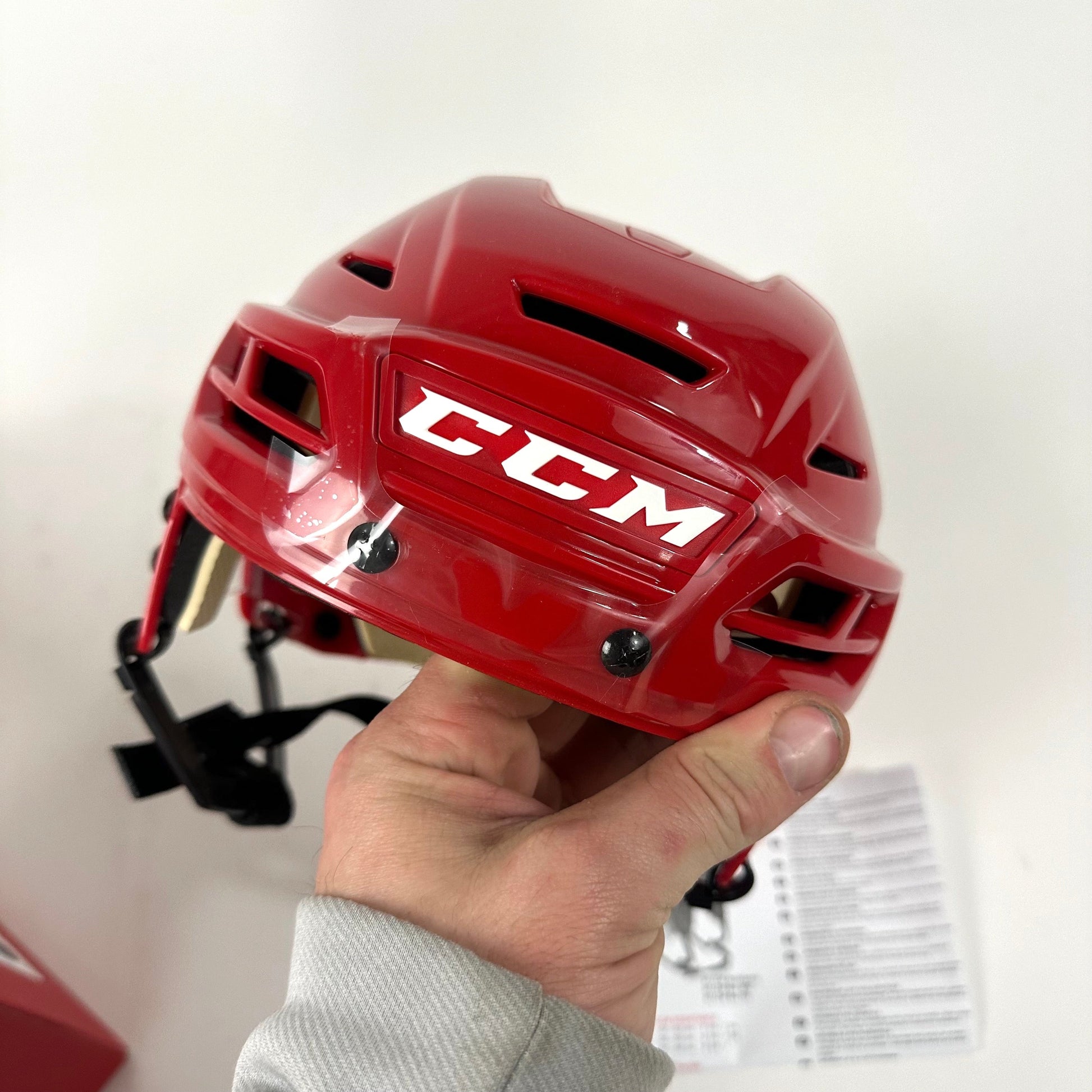 Brand New Resistance 110 Helmet In Box - Red - Small - #CCM369 - Top Flight Hockey