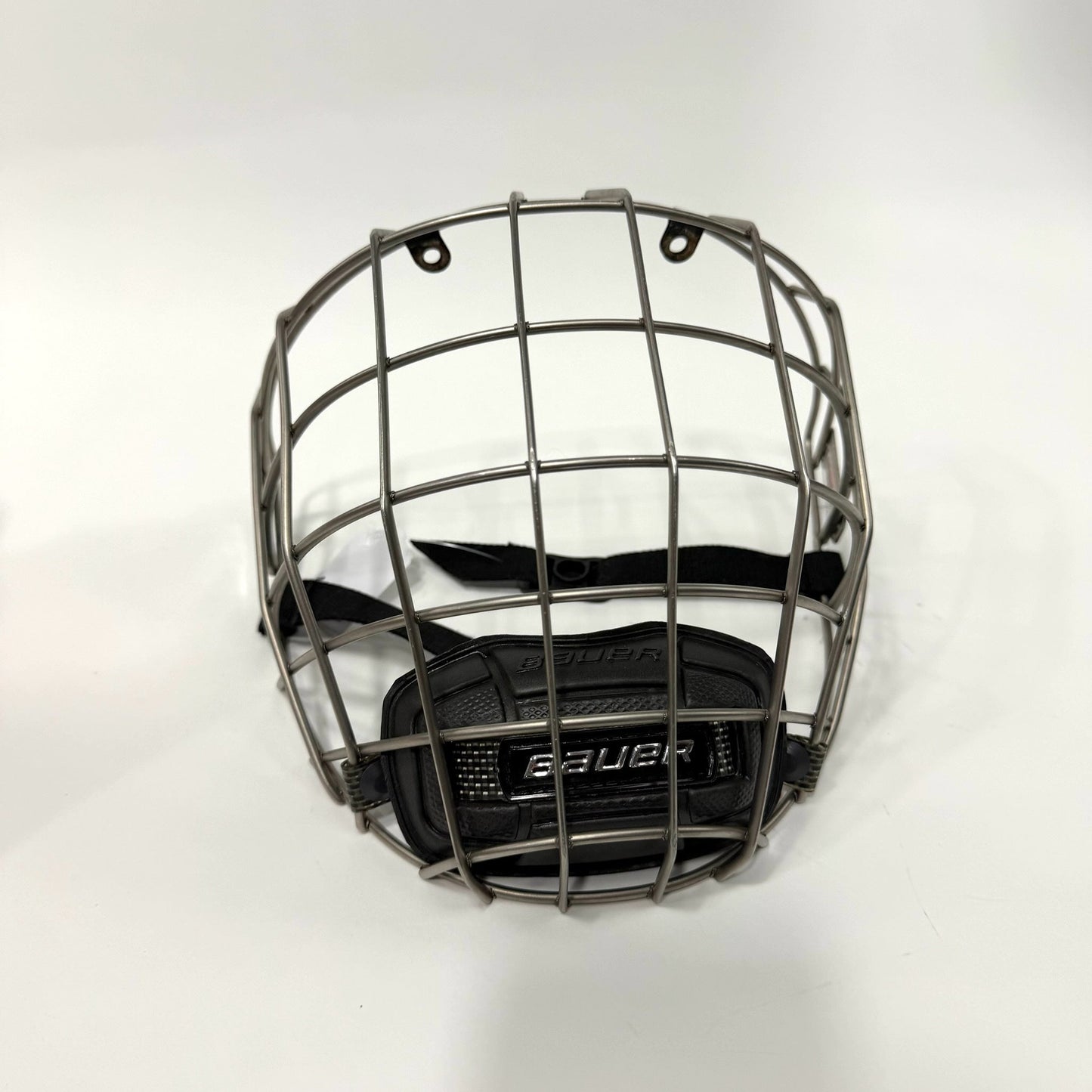 Like New Silver Bauer Profile III Cage | Medium | AB817