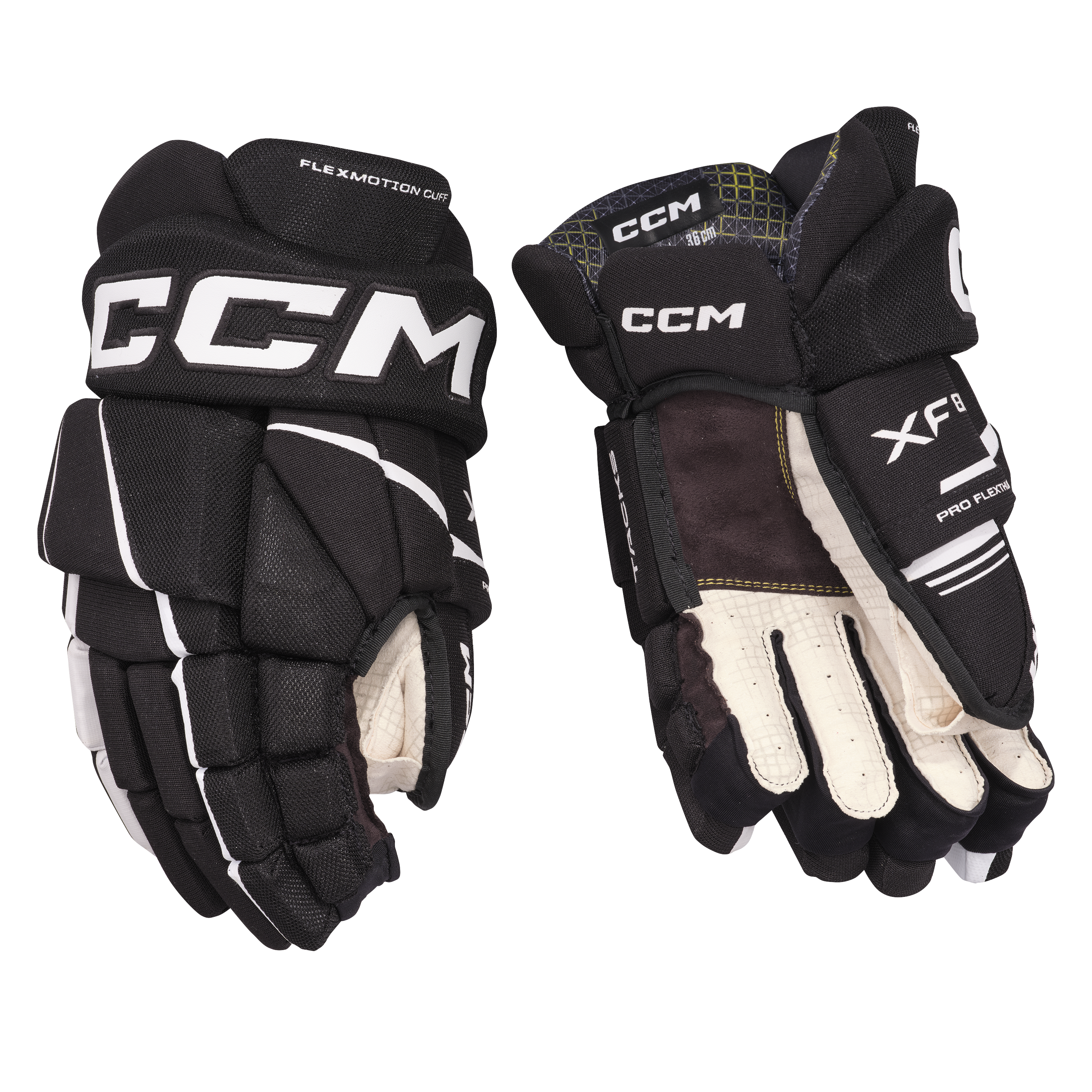 New CCM Black Tacks XF 80 Gloves | 11" | #191520817862 - Top Flight Hockey