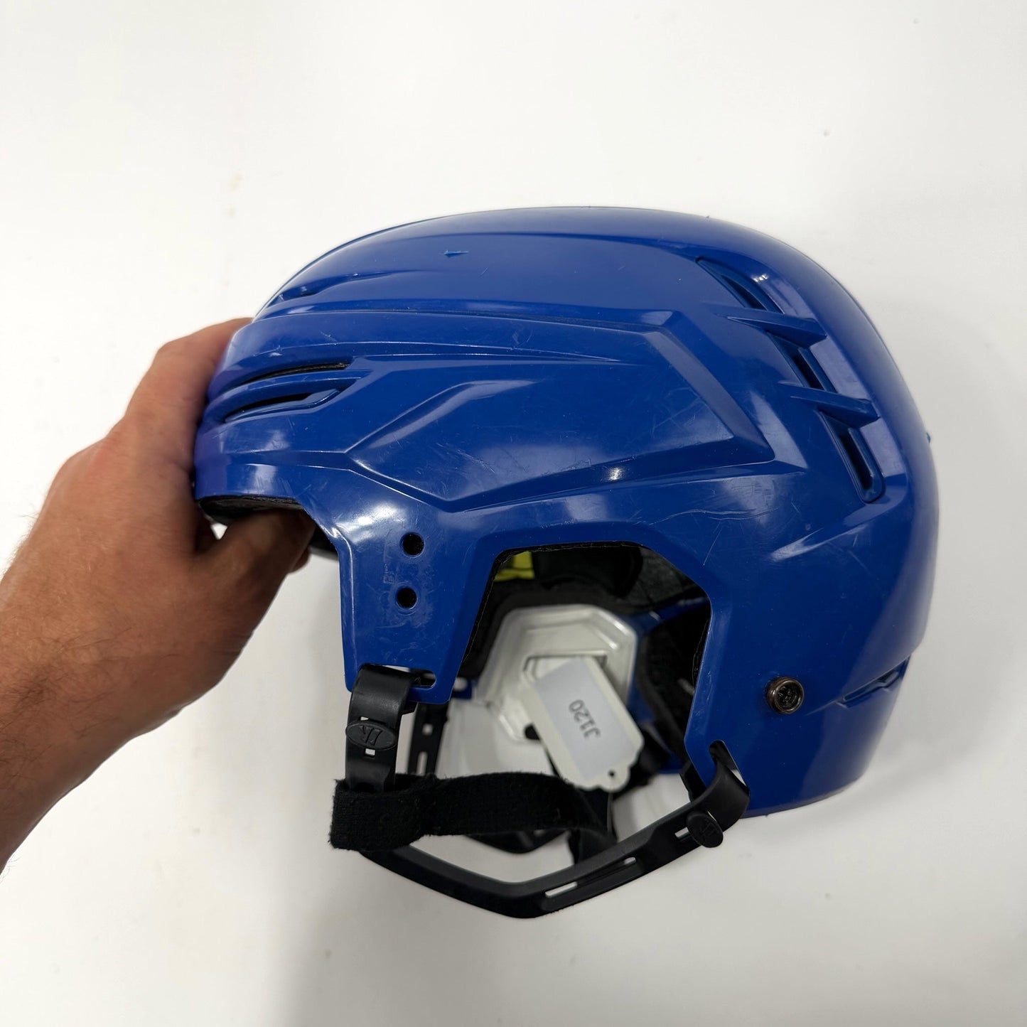 Used Royal Blue Warrior Alpha One Pro Helmet | Senior Medium | J120