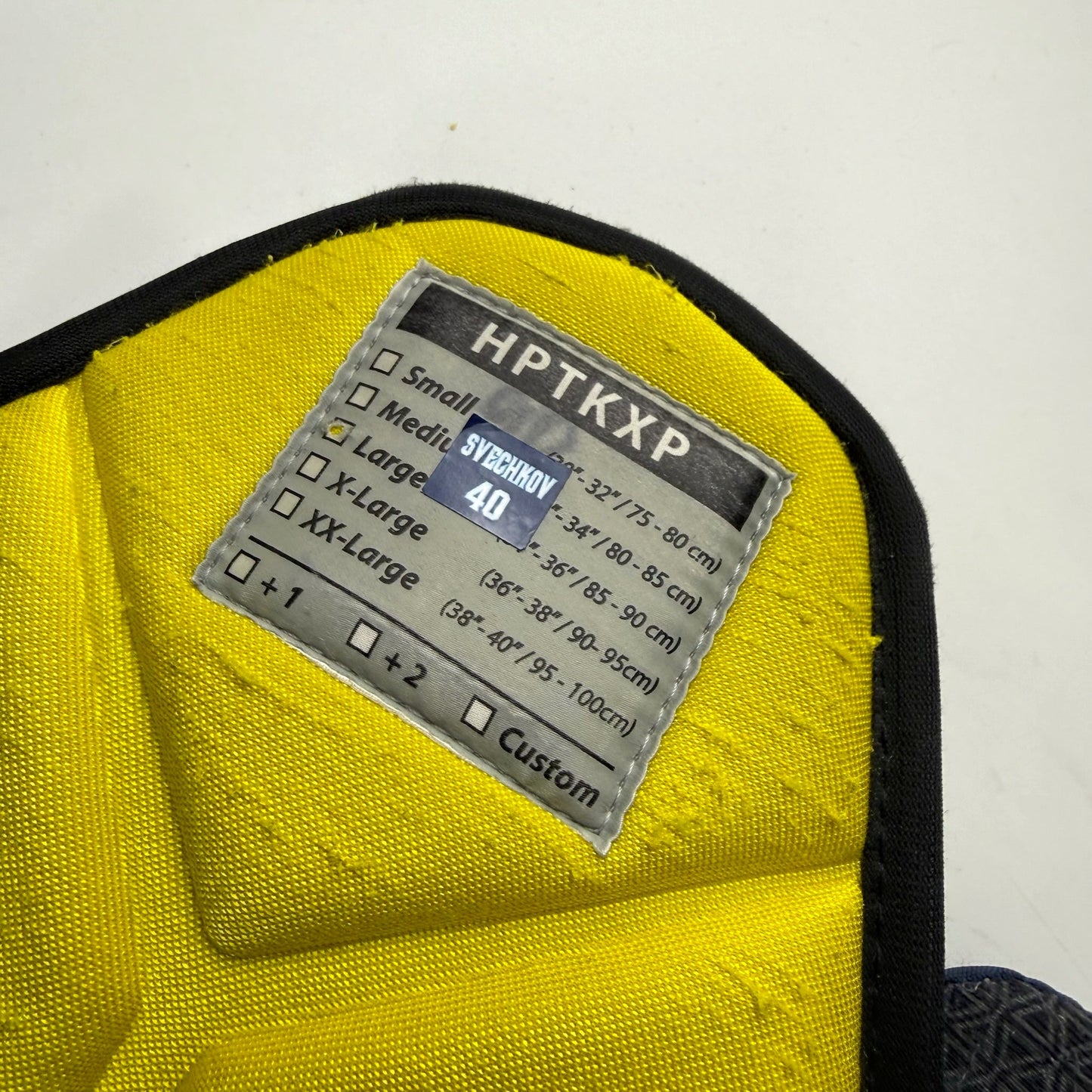 Used Navy CCM HPTKXP Pants | L | F474 - Top Flight Hockey
