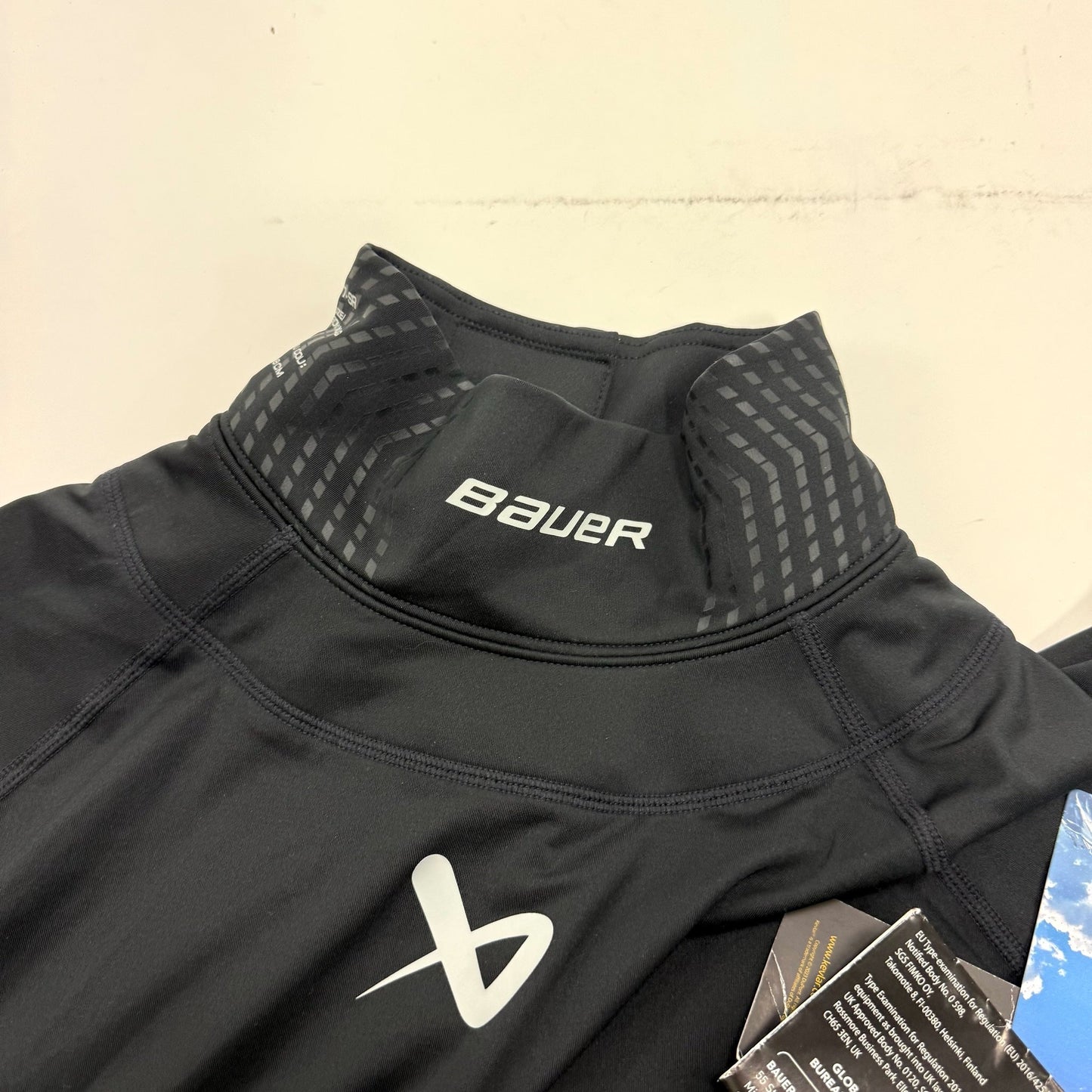 New Bauer Long Sleeve Neck Protect Shirt | XXL | #A46 - Top Flight Hockey