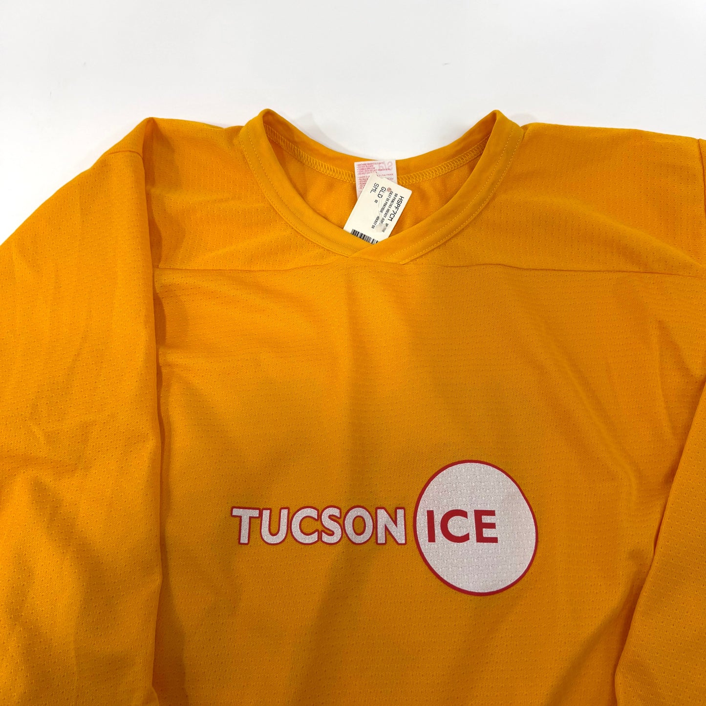 New Yellow Tucson Ice Practice Jersey | Senior Small | J112
