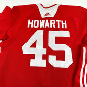 HOWARTH #45 - Red Chicago Blackhawks Practice Jersey - Adidas MIC Size 58 - Top Flight Hockey