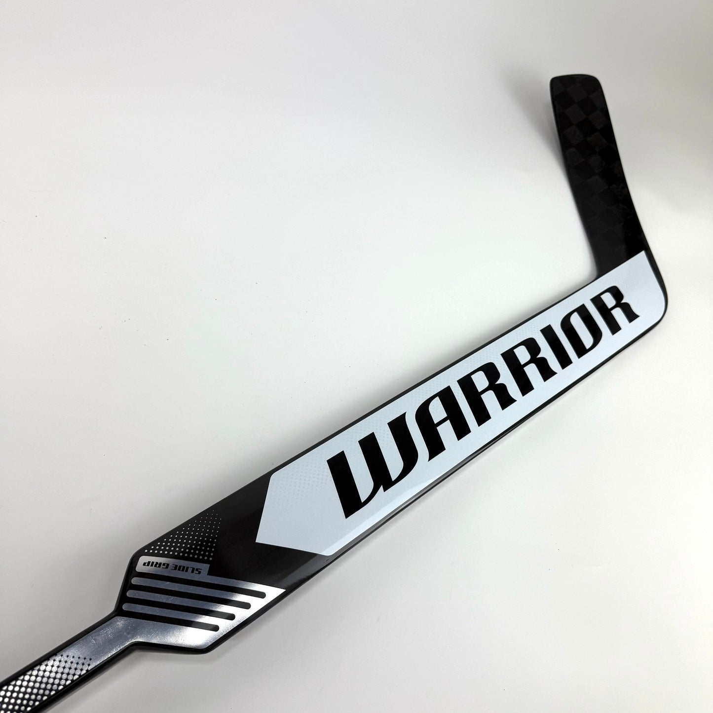 New Regular White/Black Warrior Ritual V4 Goalie Stick | 26" Paddle W31 Curve | F295