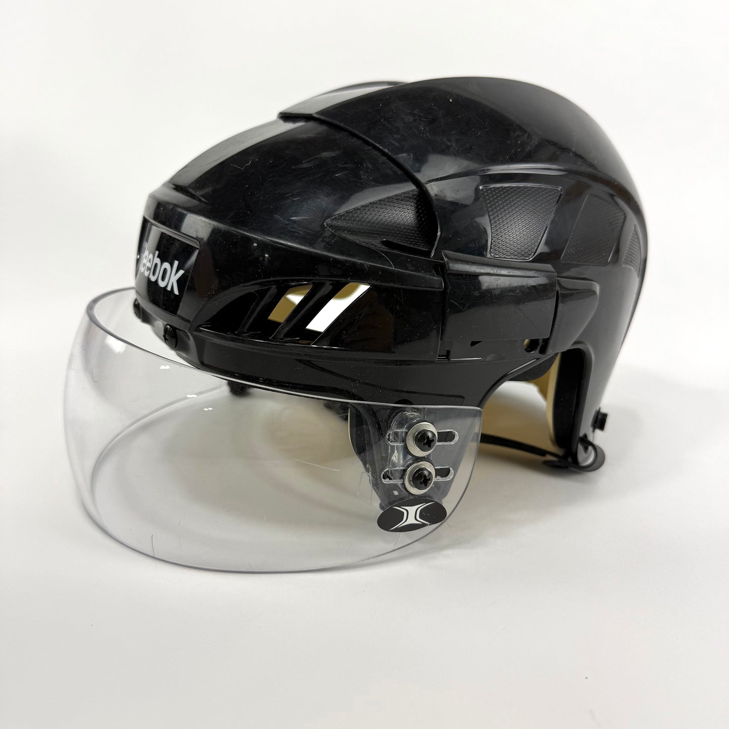 Used Black Reebok 4K Helmet With Visor | Small | L289 - Top Flight Hockey