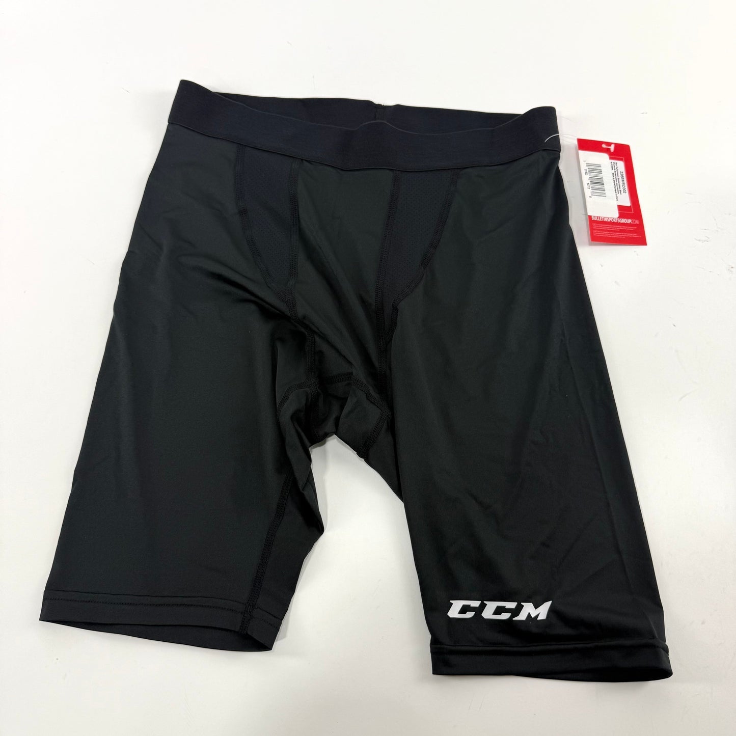 New Black CCM Baselayer Performance Compression Short | Senior L | #191520507138