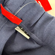 New Navy CCM Mens Premium Tapered Fleece Pant | Senior S | #191520015534 - Top Flight Hockey