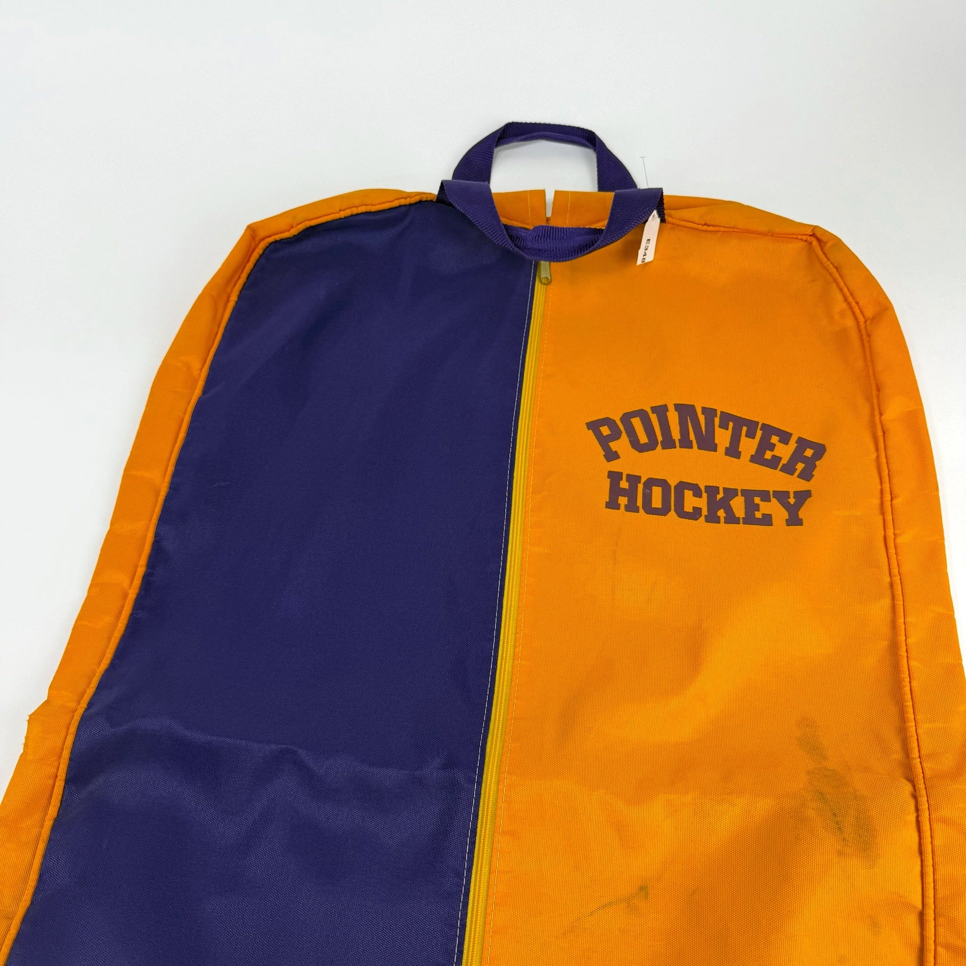 Used Yellow and Purple Pointers Hockey Jersey Bag | E348 - Top Flight Hockey