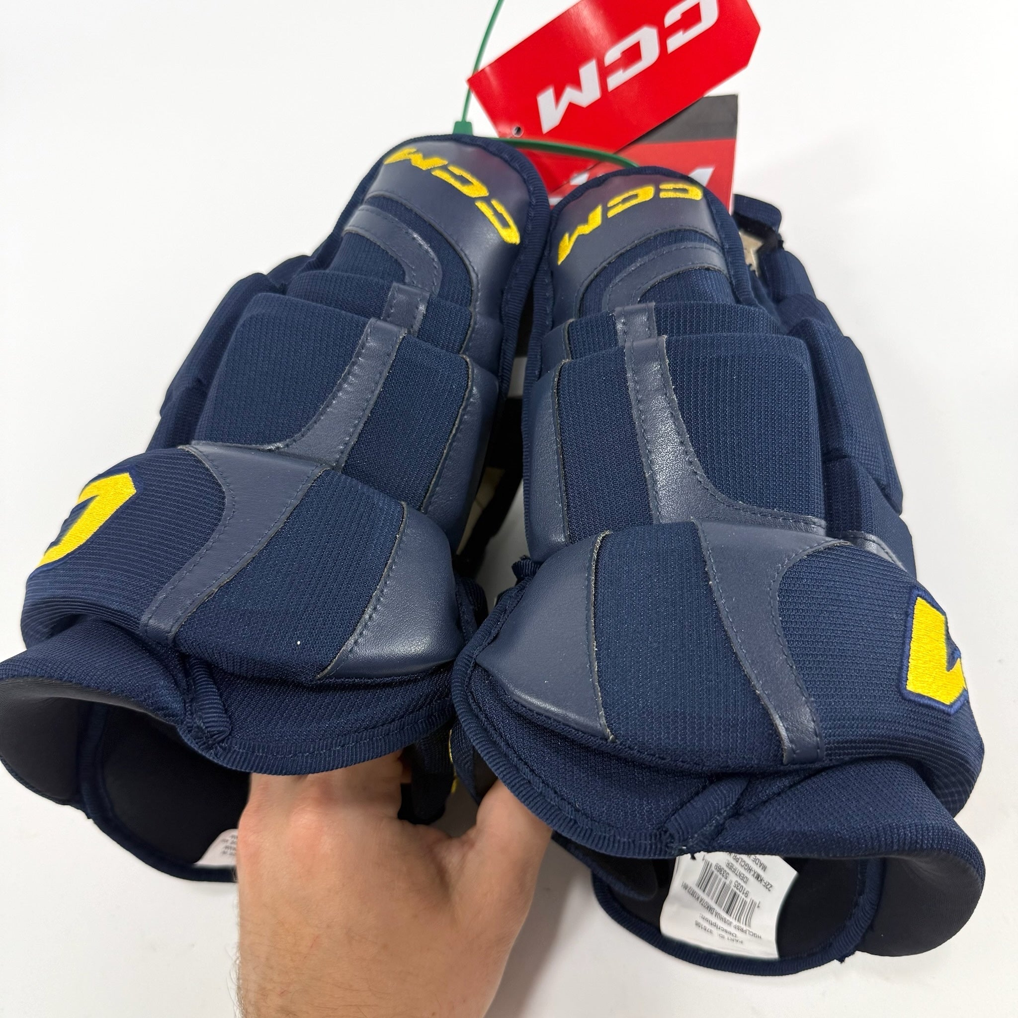 New Navy STL Blues CCM HGCL Pro Gloves | 15" | Joshua | D105 - Top Flight Hockey