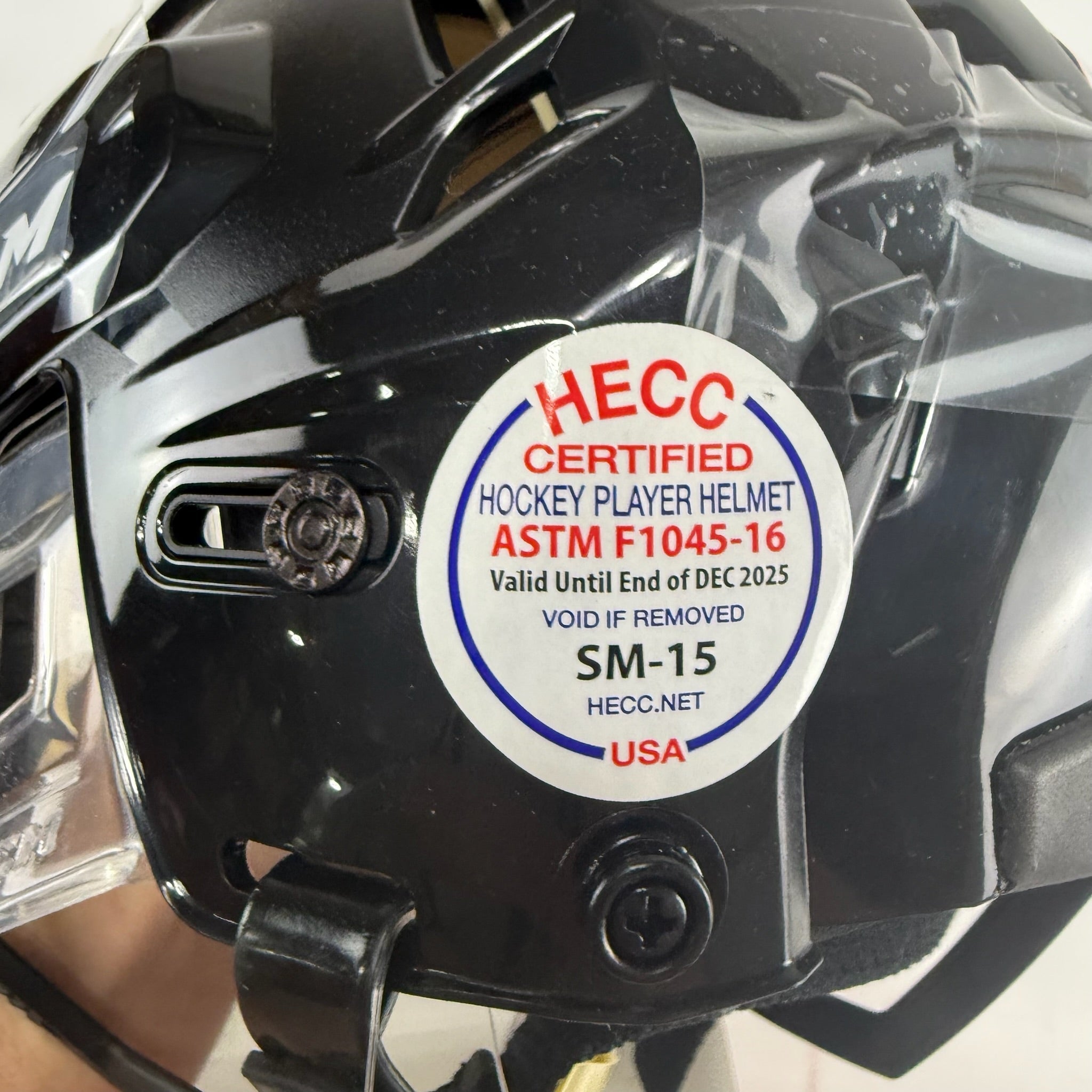 New Black CCM Tacks 110 Helmet | Small - Top Flight Hockey