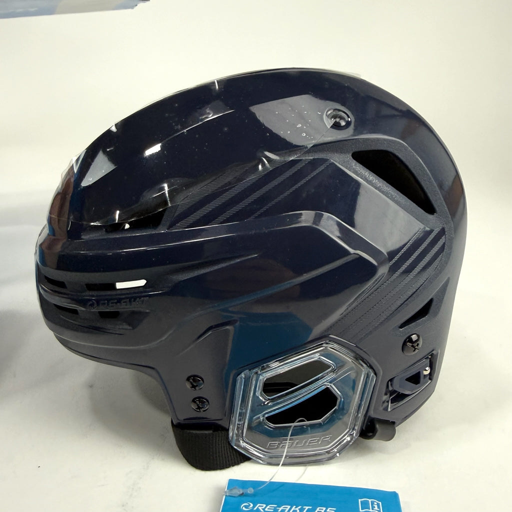 New Navy Bauer Re-Akt 85 Helmet | Senior Small | St. Louis Blues - Top Flight Hockey