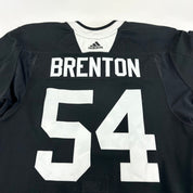 BRENTON #54 - Black Chicago Blackhawks Practice Jersey - Adidas MIC Size 58 - Top Flight Hockey