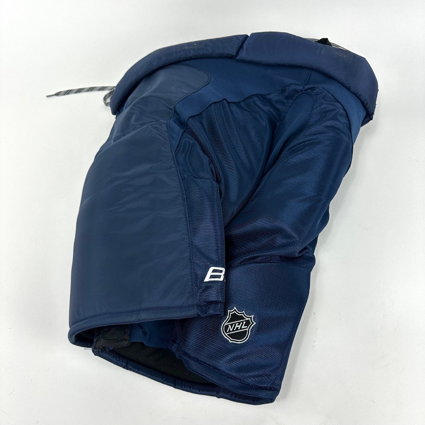Used Navy Bauer Vapor Pro Pants | Large +1" | STL Blues | L573 - Top Flight Hockey