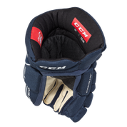 New CCM Navy Jetspeed FT485 Gloves | 10" | #191520281250 - Top Flight Hockey