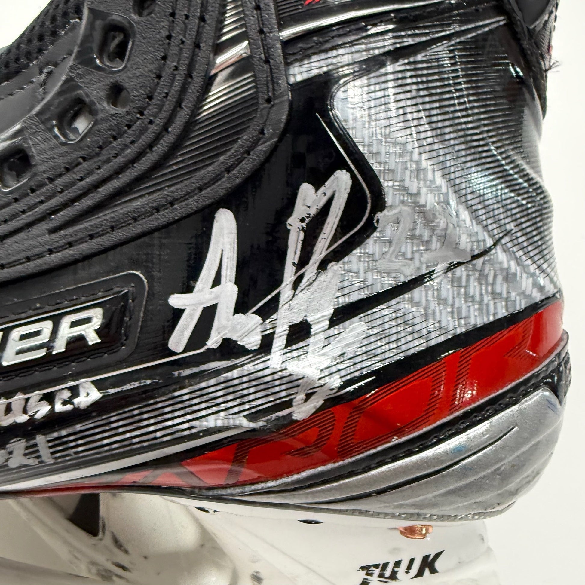 Used Bauer Vapor 2X Pro Skates | 6 D | Chicago Blackhawks Adam Boqvist | BH293 - Top Flight Hockey