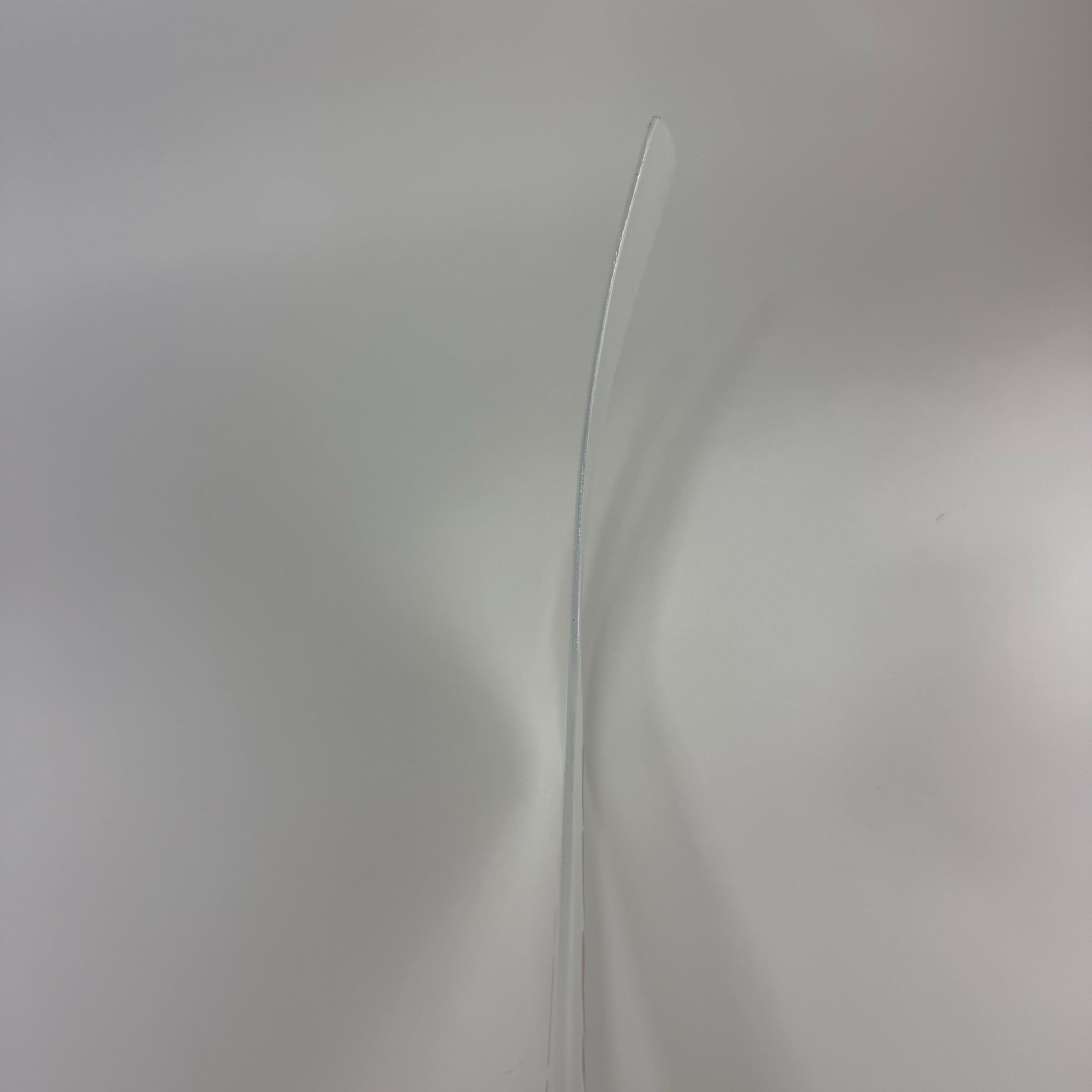 New White Wood Regular Sherwood GS350 Goalie Stick | 25" | Custom Wedge Curve | E381