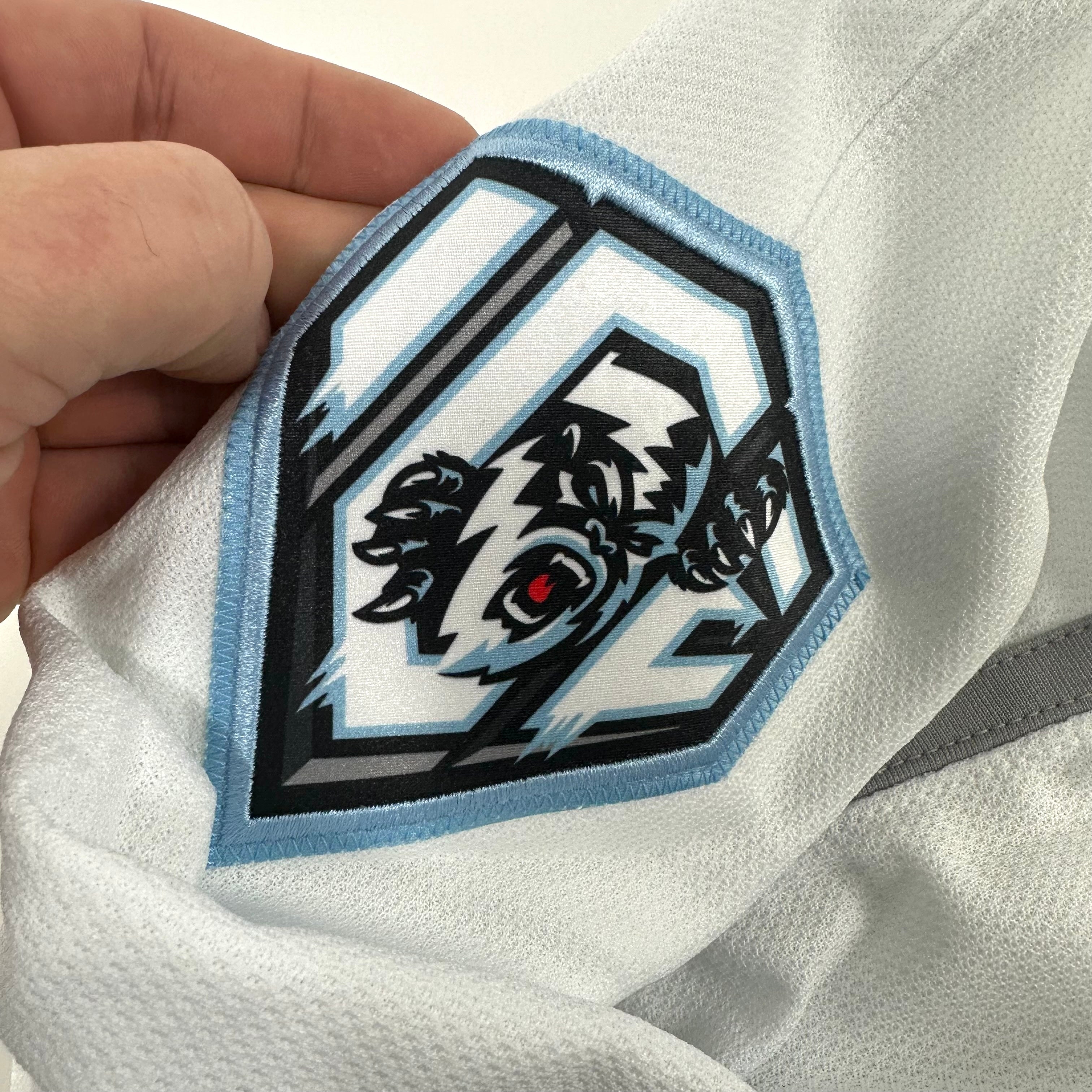 Brand New White Authentic Winnipeg Ice Quicklite Game Jersey - MIC Made in Canada Size 56 - Top Flight Hockey