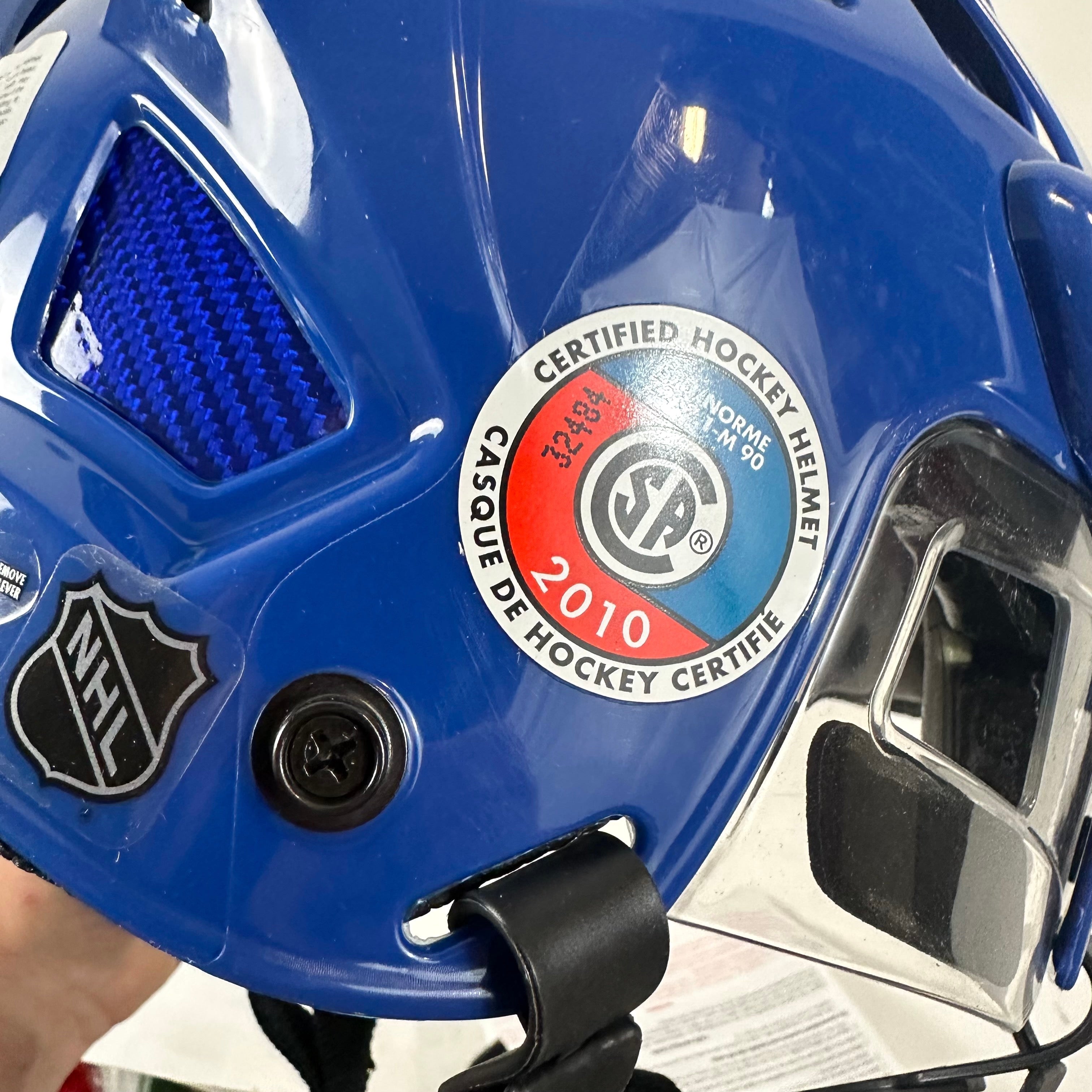 Brand New Royal Blue CCM 8k Helmet - Medium - #Q243