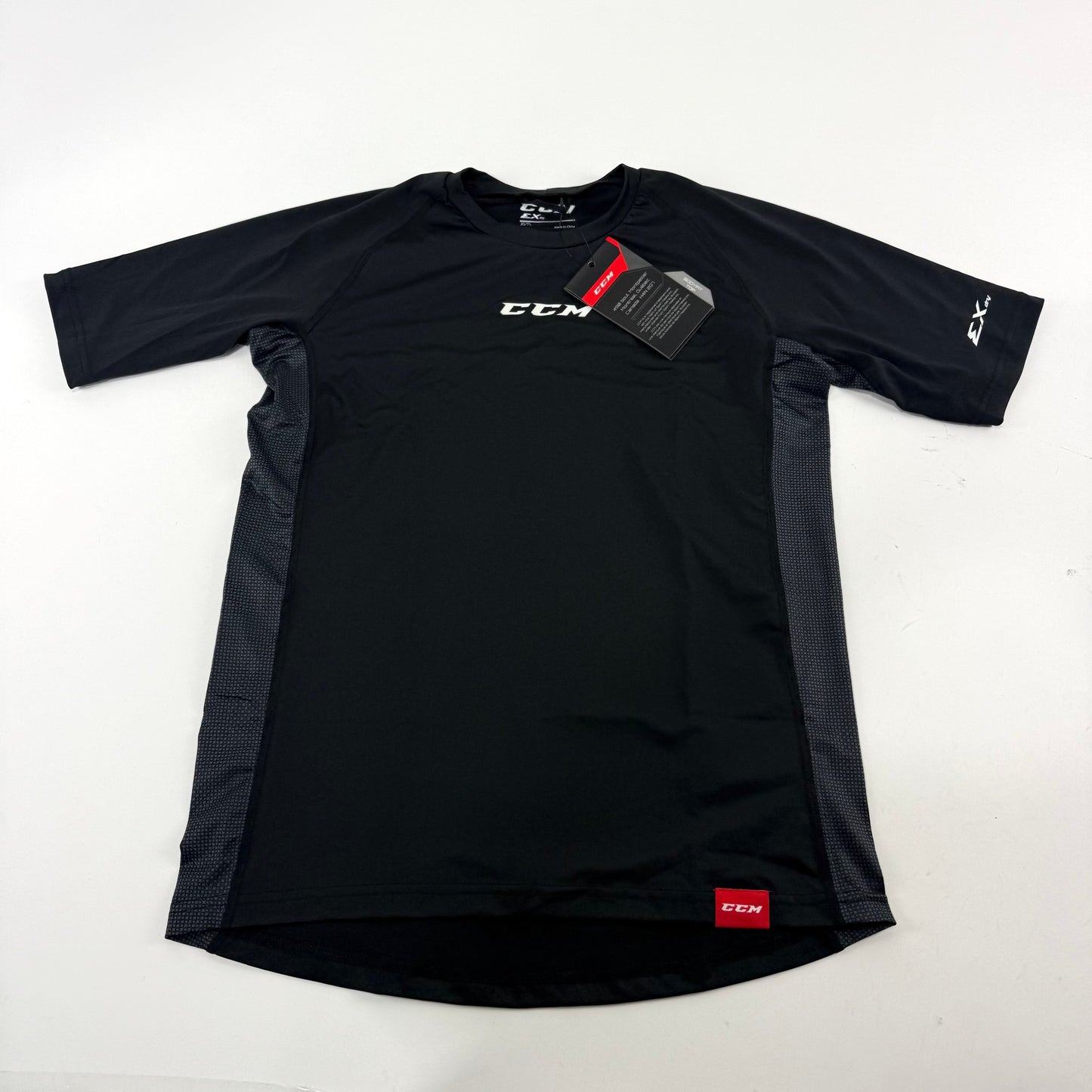 New Black Youth Short Sleeve Body Fit Shirt | Youth L | #191520520113