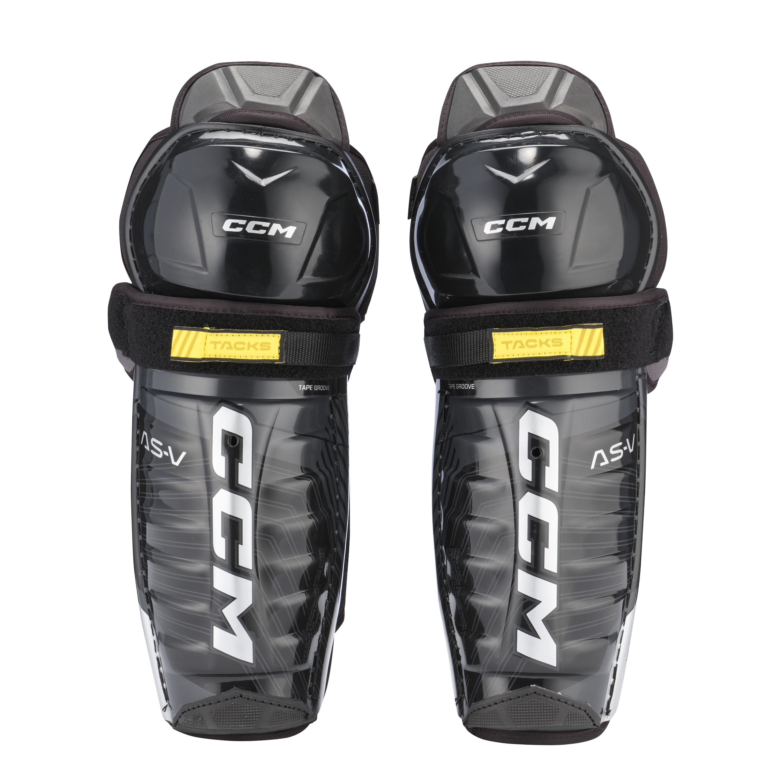 New CCM Tacks AS-V Shin Guards | 12" | #191520441937 - Top Flight Hockey