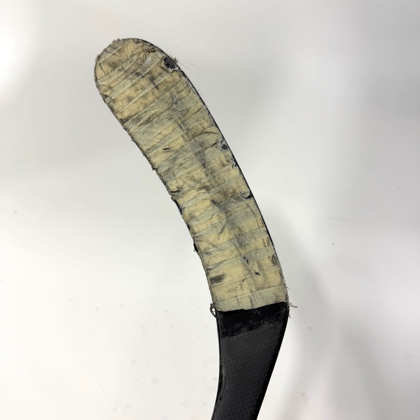 Used Left All Black Hockey Stick | Unknown Flex Custom Curve Non Grip Matte Finish | J573