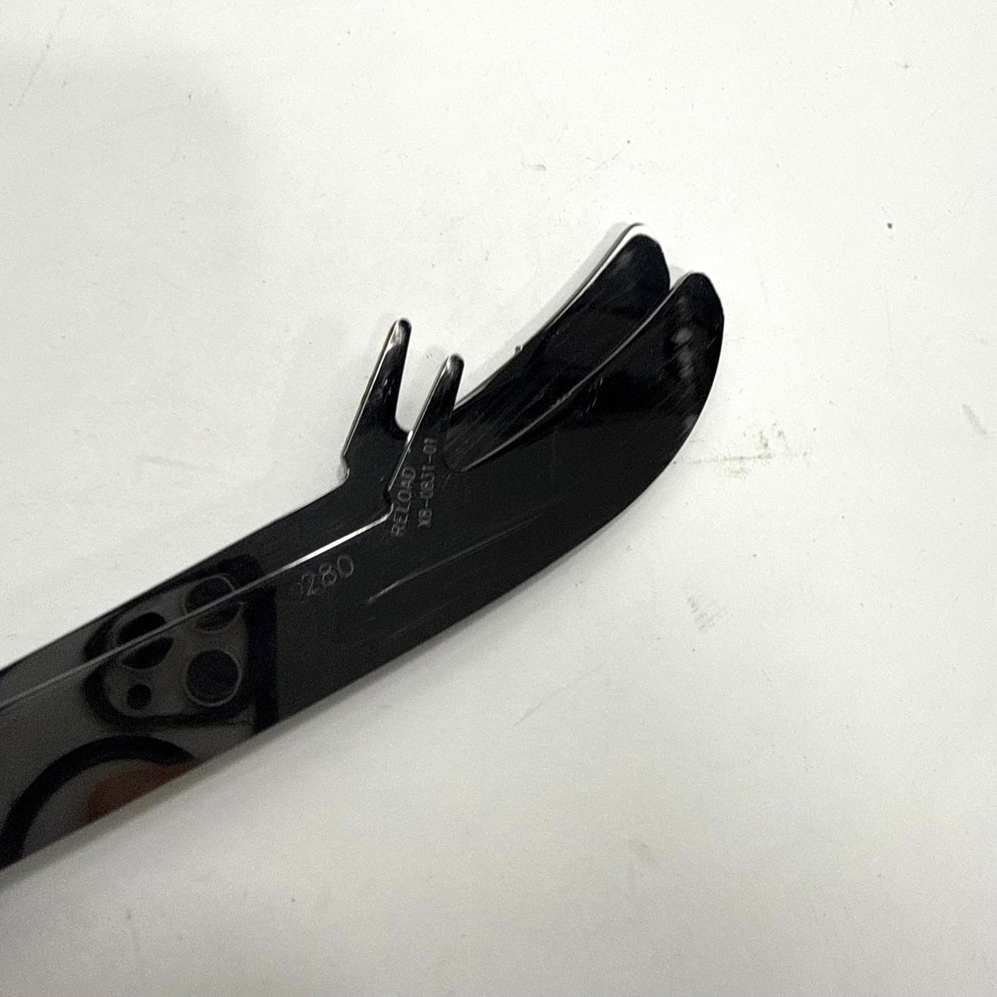 Used CCM Black Step Reload Steel | 280mm | Chicago Blackhawks Oliver Moore #11 | BH355 - Top Flight Hockey
