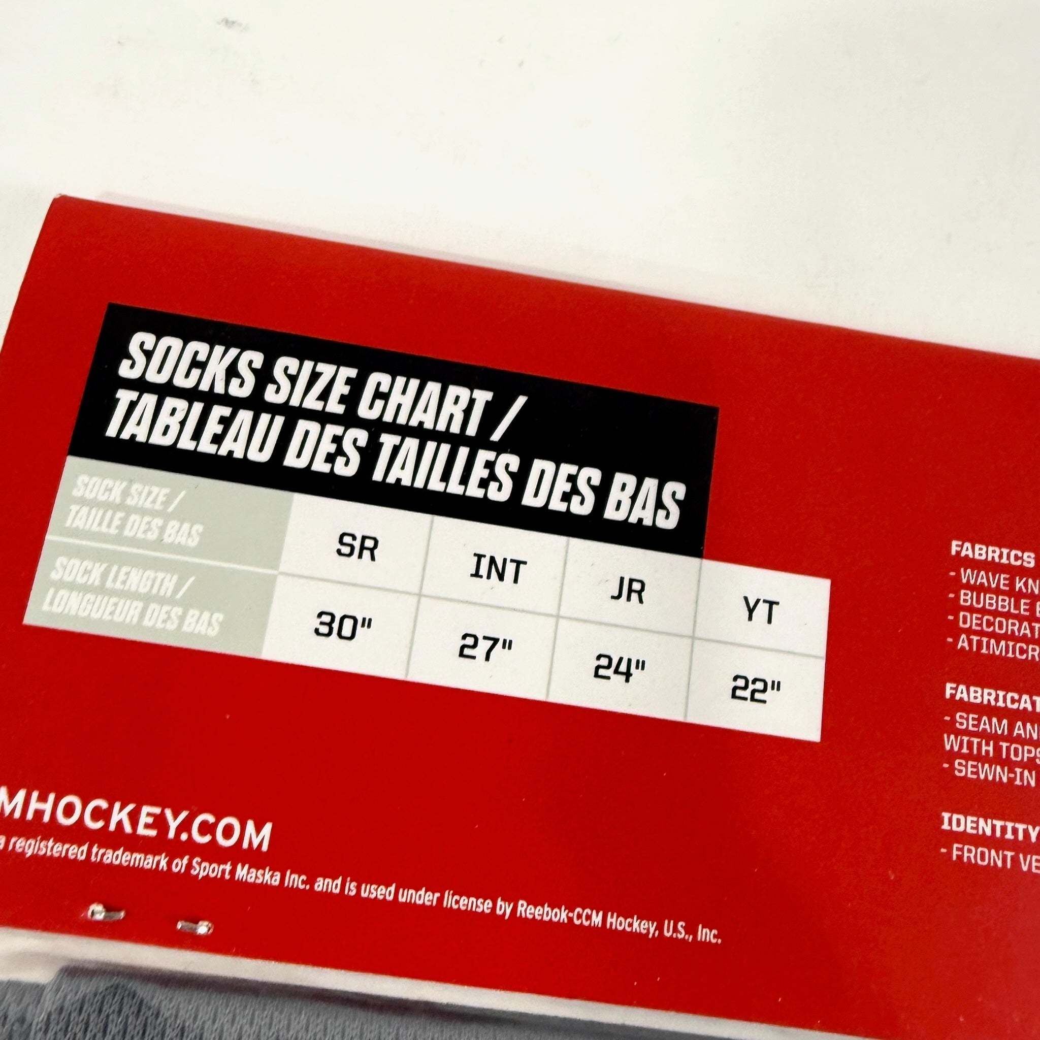 New Grey CCM Practice Socks | Senior - Top Flight Hockey