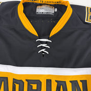 Black Adrian College Game Jersey | Size 58 Goalie | #35