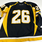 Used Adrian College Black Harrow Mens Game Jersey | Size XL | #26