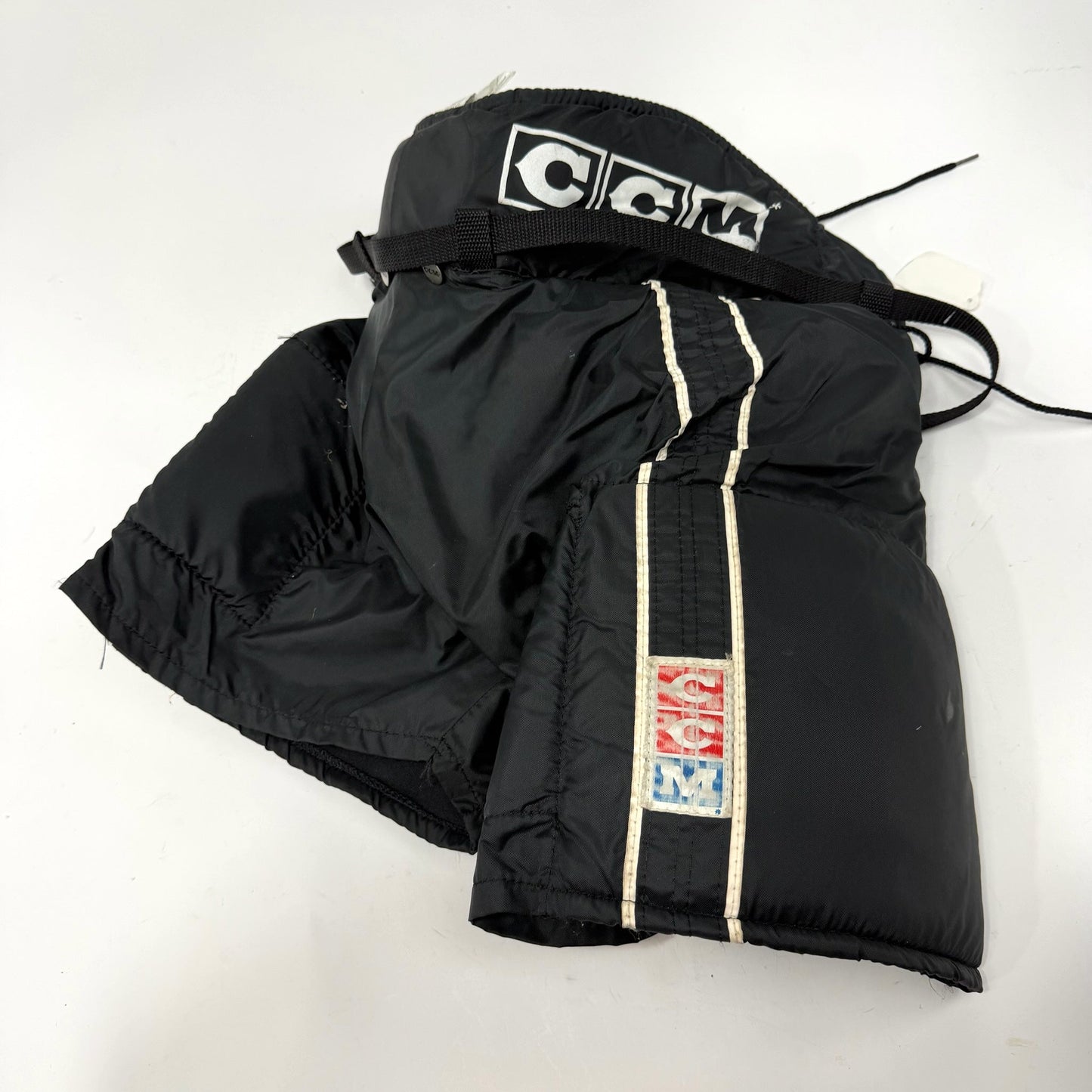 Used Black CCM Powerline Pants | Junior Large?? | AB491