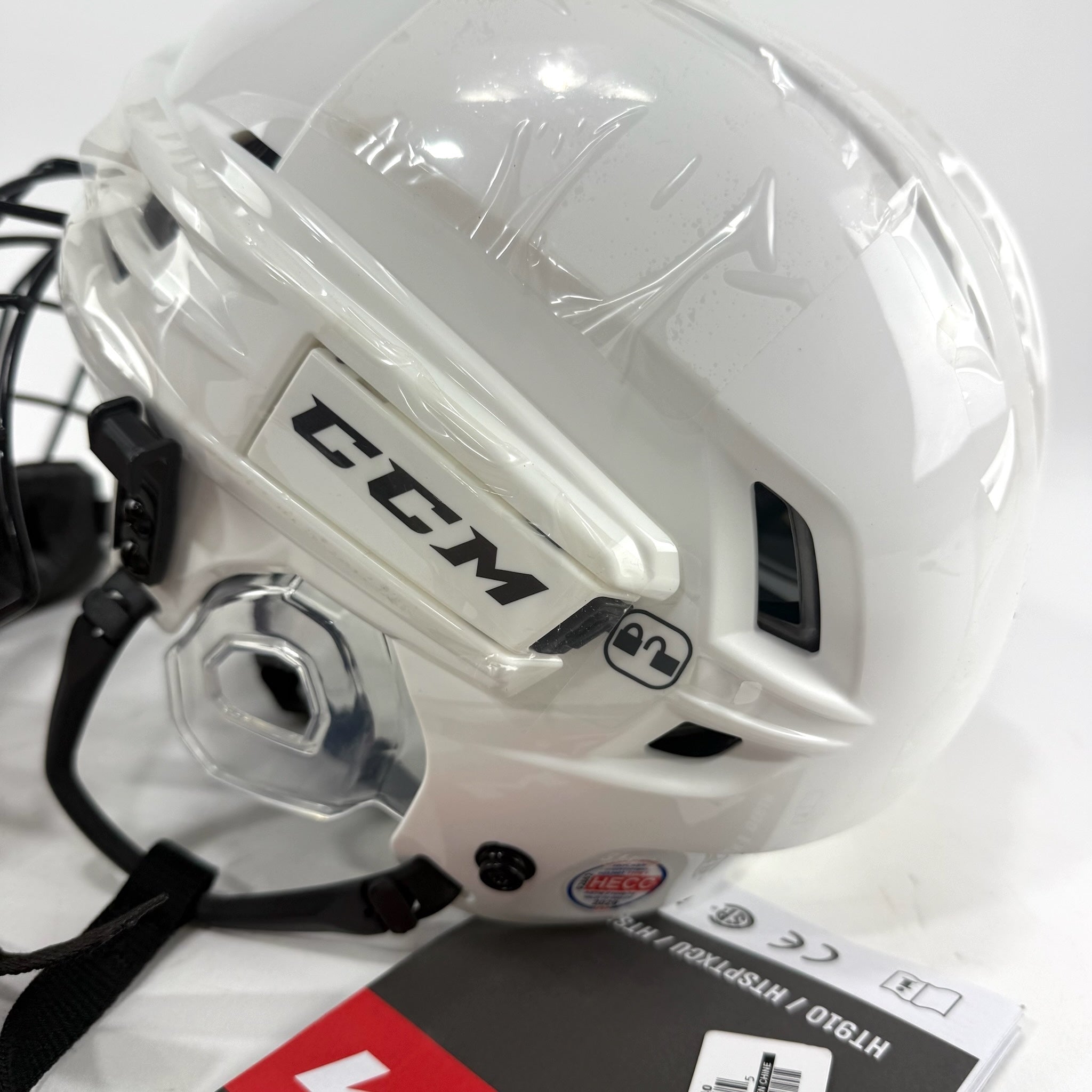 New White CCM Tacks 910 Combo | Large - Top Flight Hockey