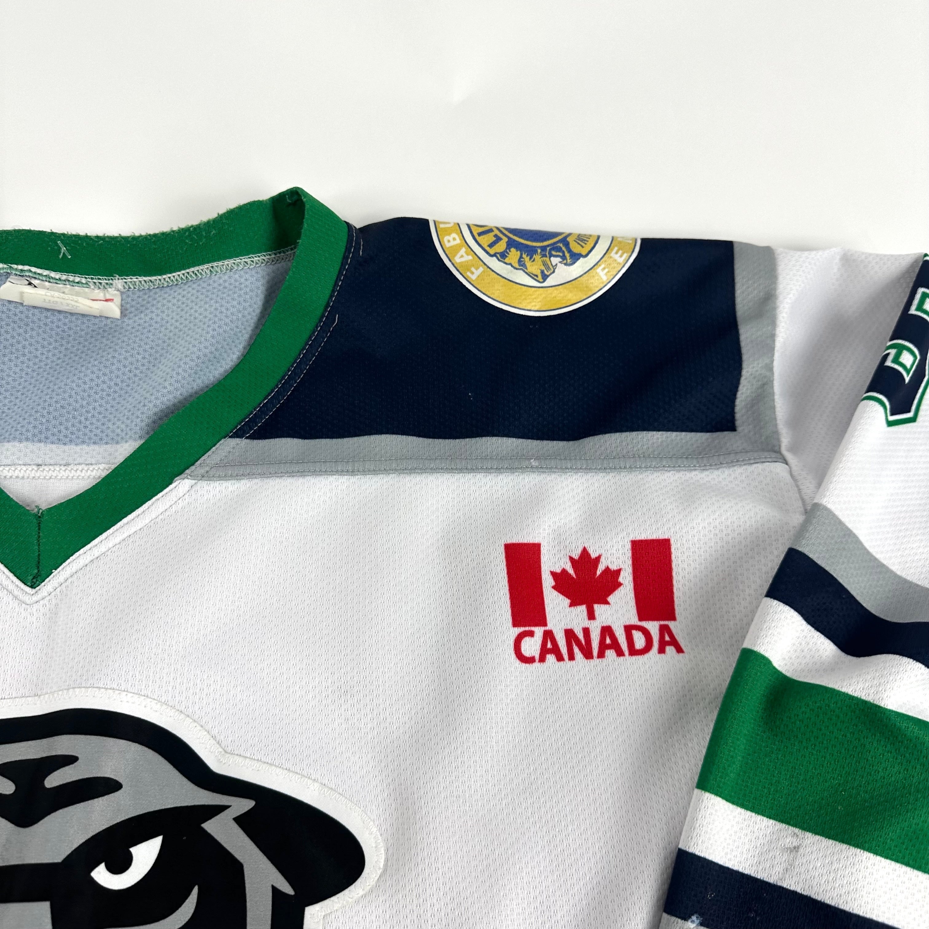 Used White Pelham Panthers Game Jersey | XXL | K316