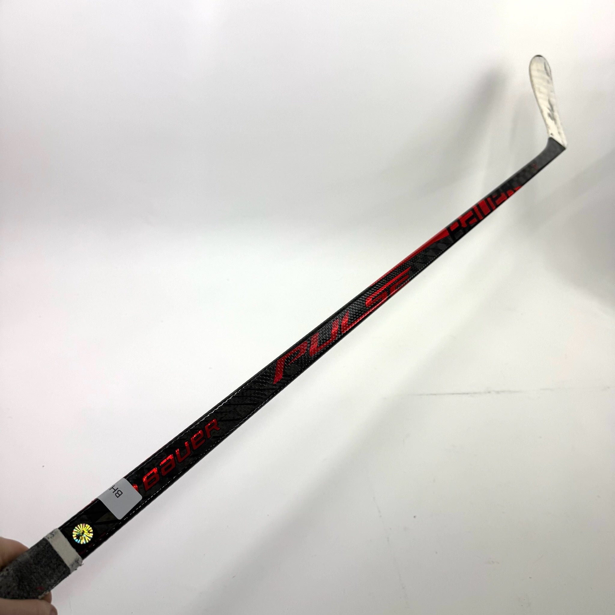 Used Left Red Bauer Pulse | 87 Flex P28 Curve Grip | Matt Gryzelcyk | BH136 - Top Flight Hockey