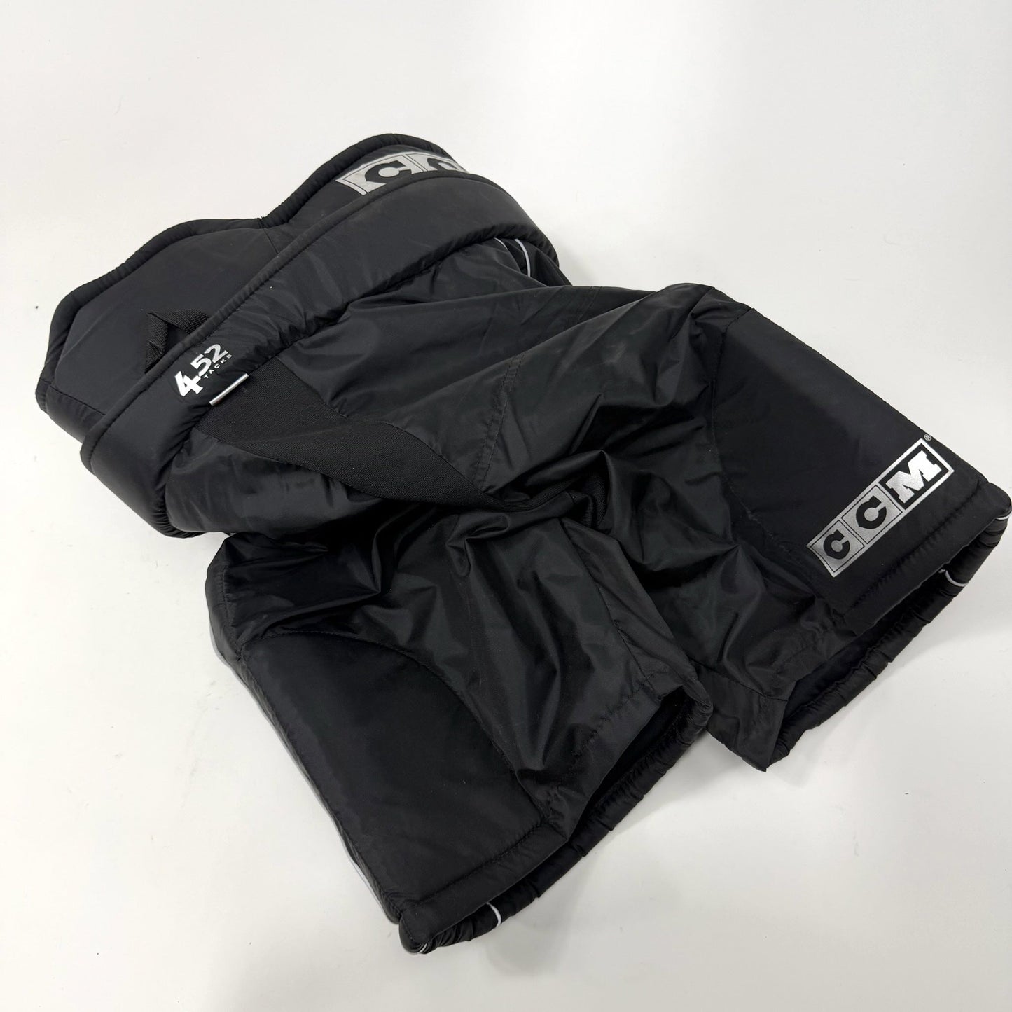 Used Black CCM Tacks 452 Pants | Senior Large | J125