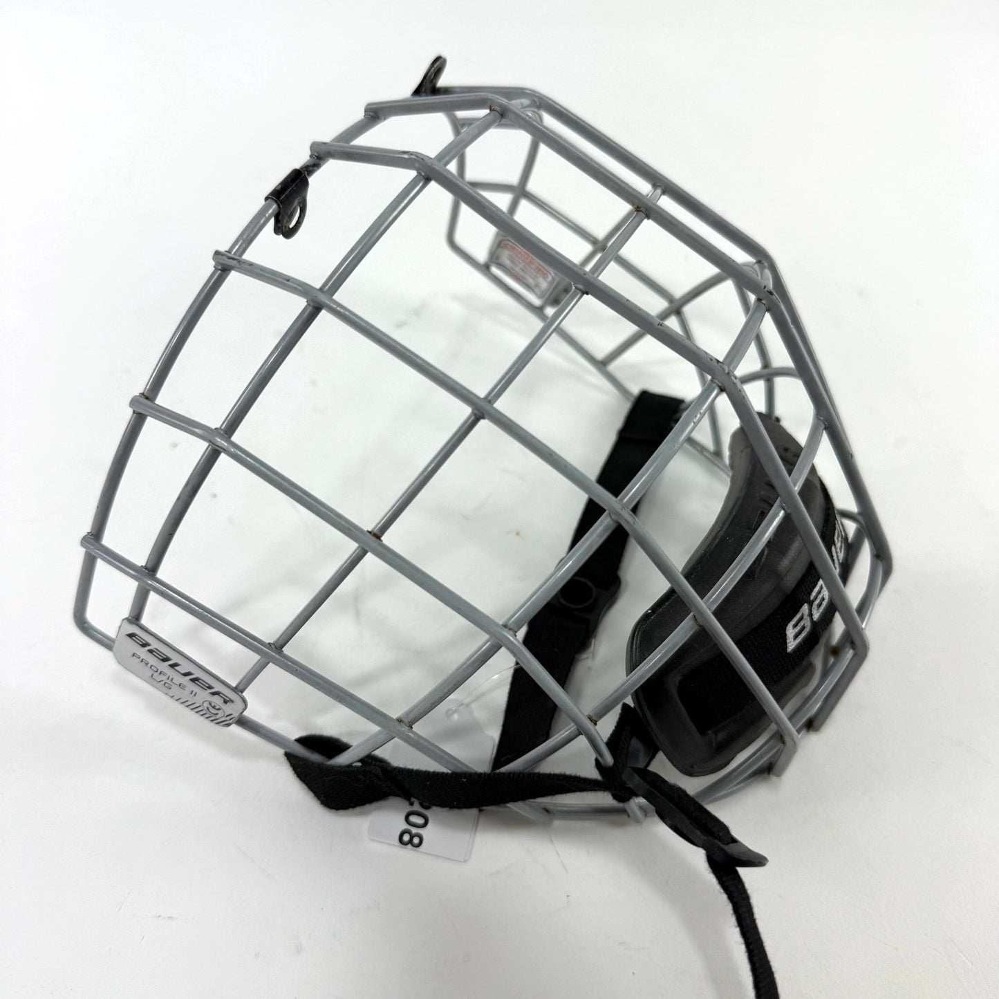 Used Grey Bauer Profile II Cage | Large | E208 - Top Flight Hockey